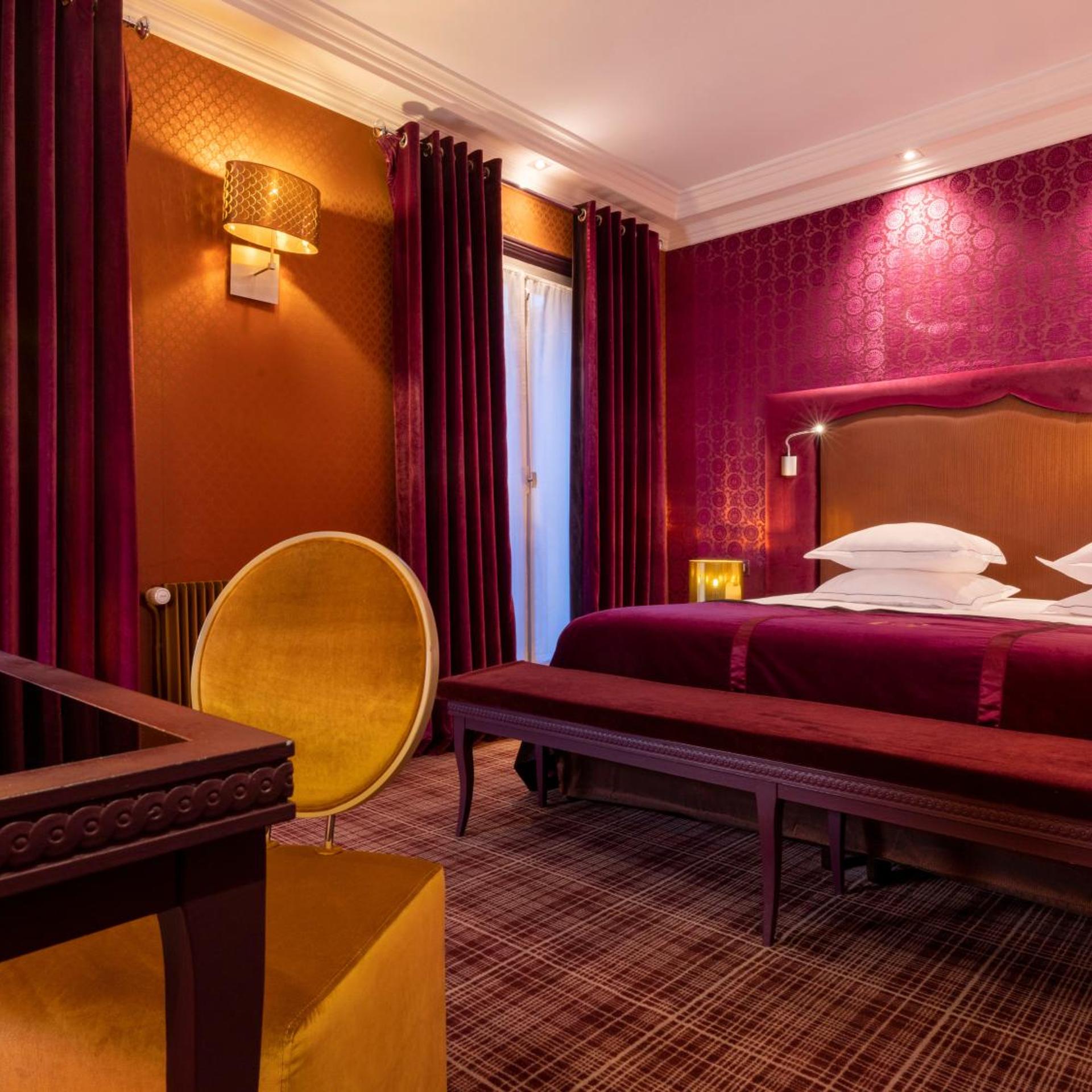 جناح مع أريكة، Hotel Edouard 7 Paris Opera 3/4
