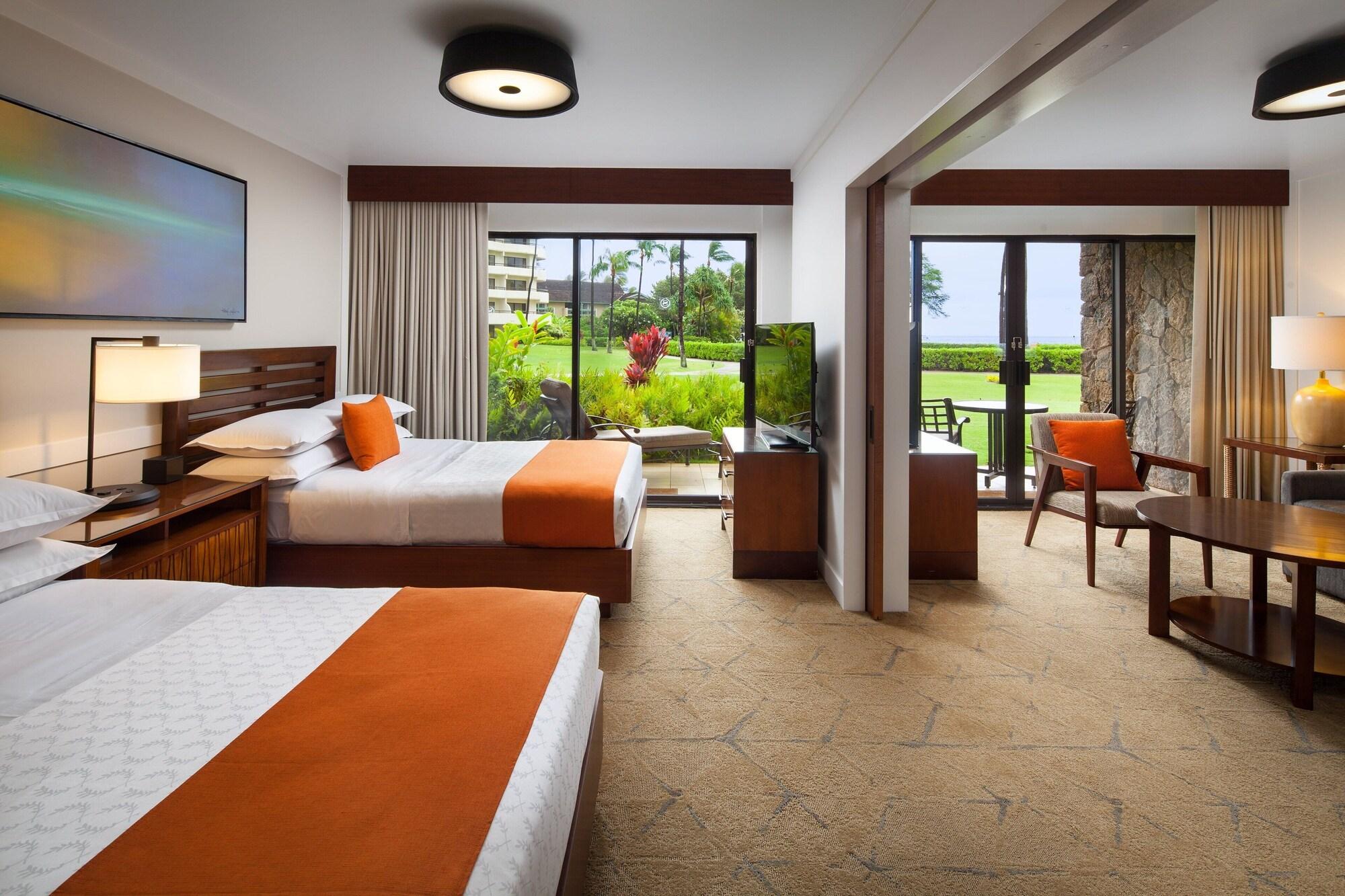 Ohana, Suite, 2 Double Beds, Murphy Bed, Ocean View