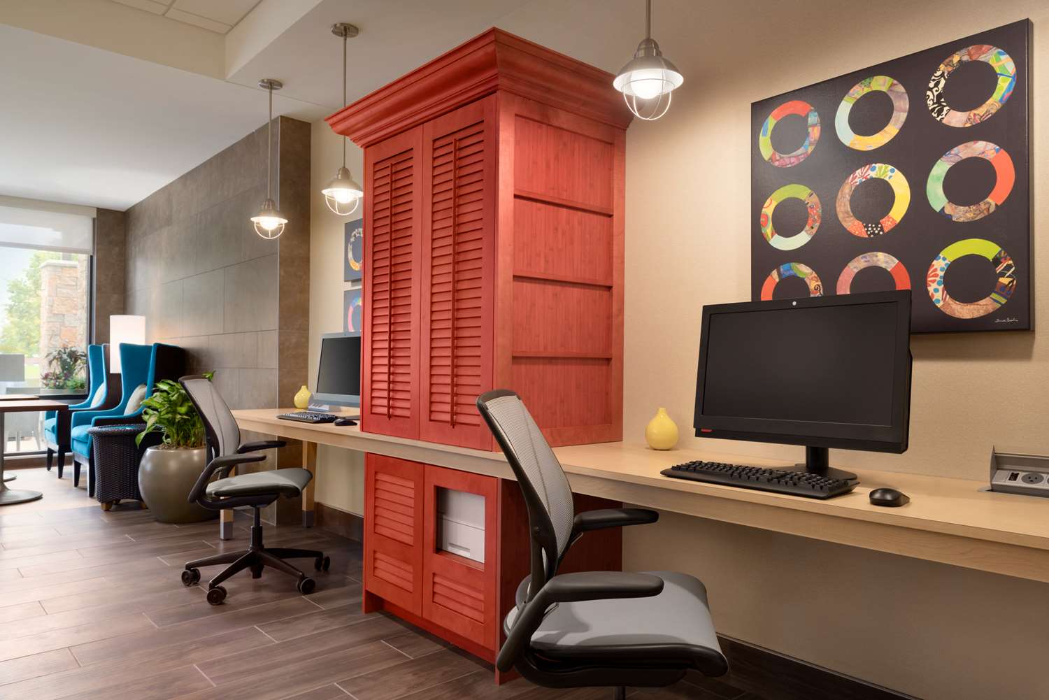 work area