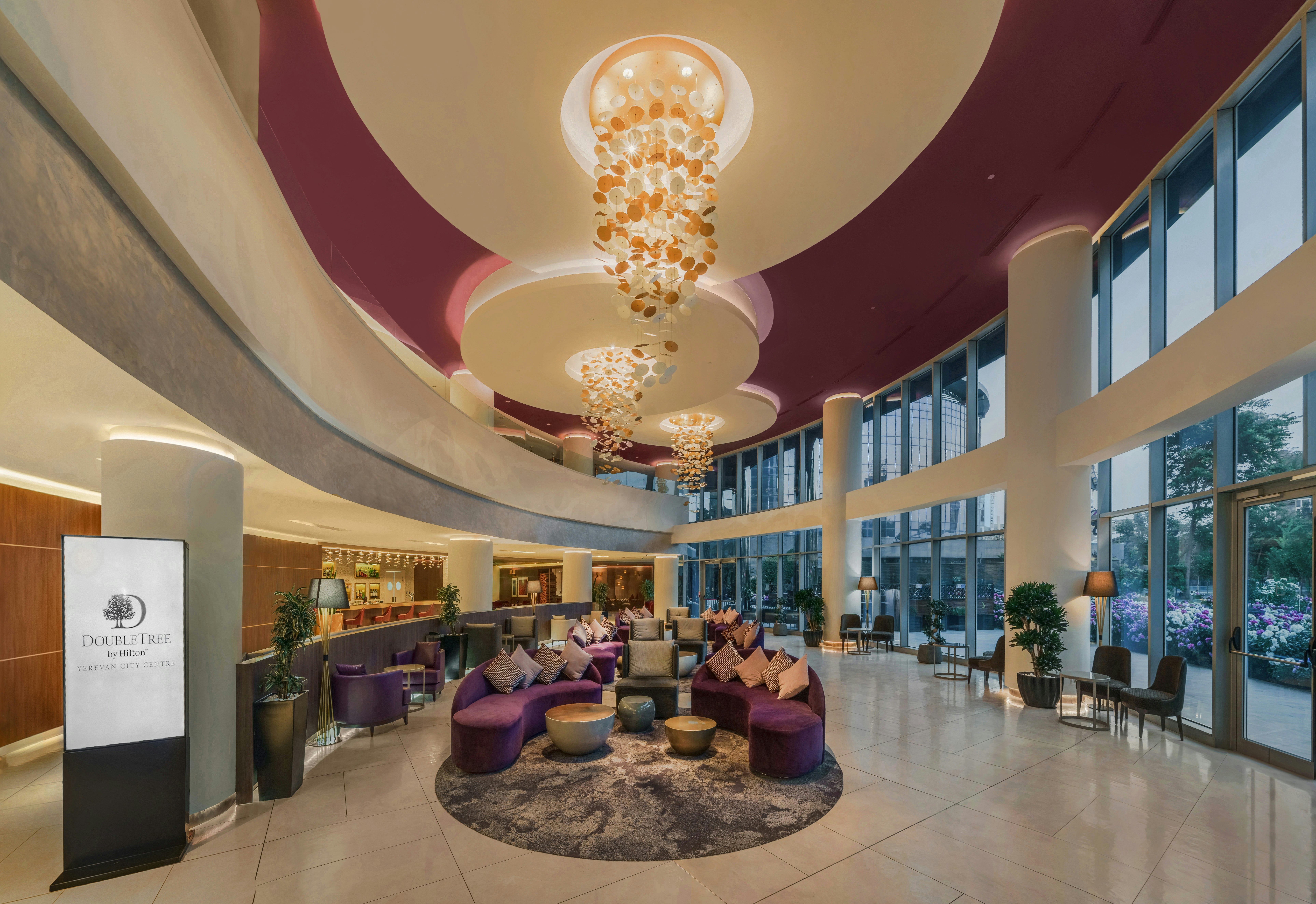 Lobby at Doubletree By Hilton Hotel Yerevan City Centre, YEREVAN