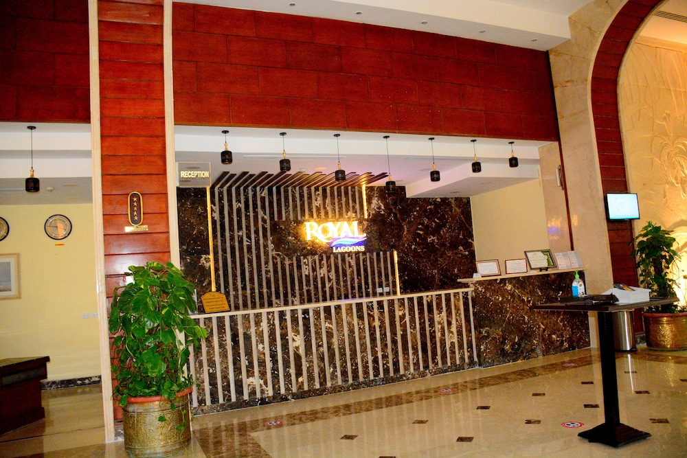 Lobby at Royal Lagoons Aqua Park Resort And Spa, HURGHADA