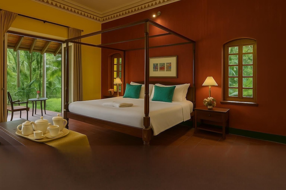 Lotus, Luxury, Villa, King Bed, Garden View