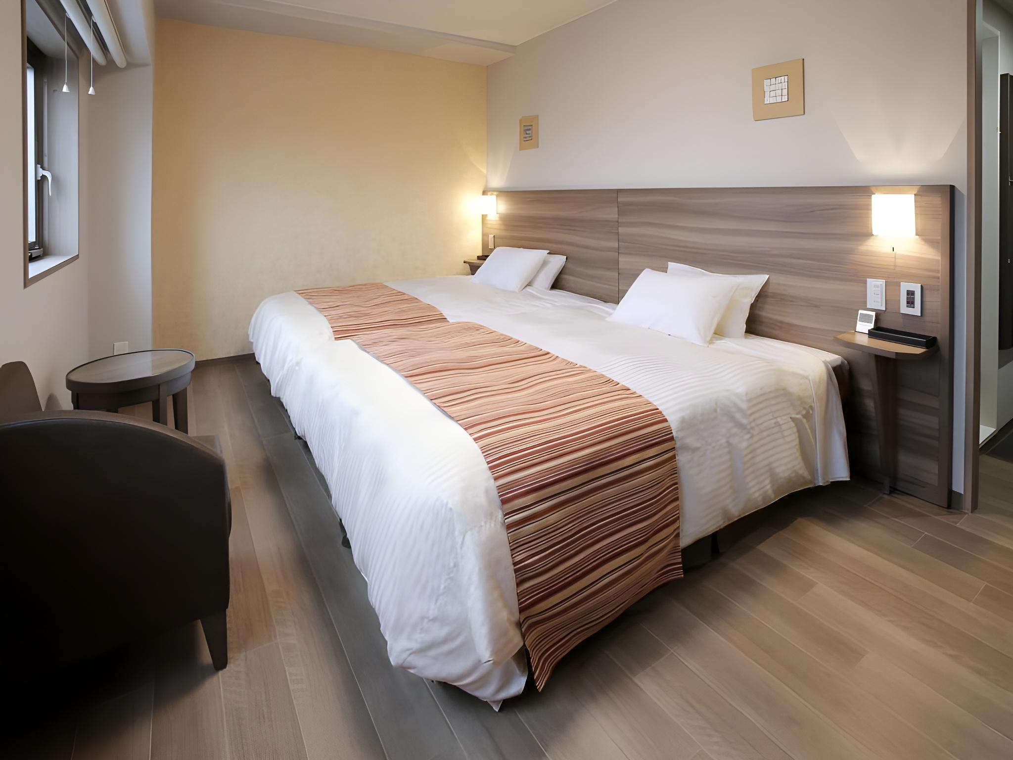 Hollywood, Twin Beds, 2 Double Beds، Hotel Sunoak Kashiwanoha 2/2