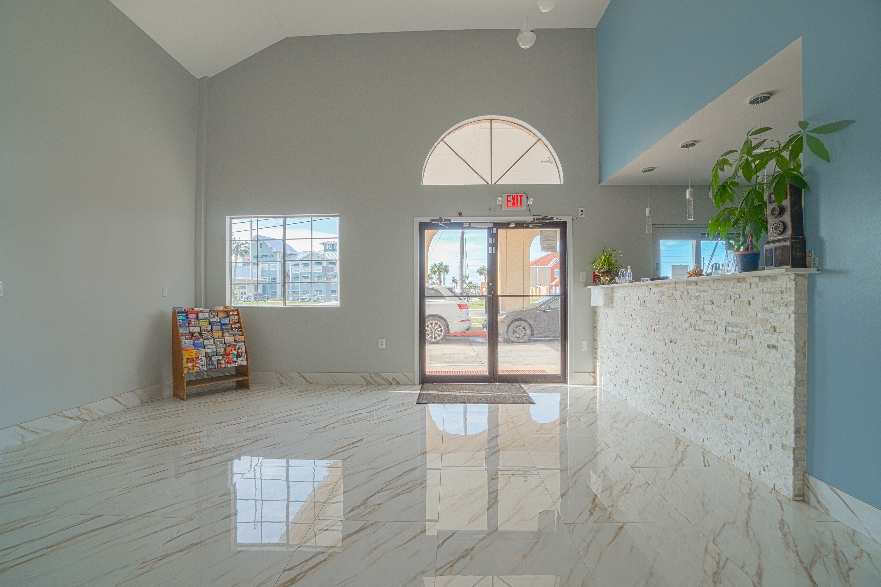 Lobby at Aransas Bay Inn and Suites Corpus Christi by OYO, ARANSAS PASS - TX