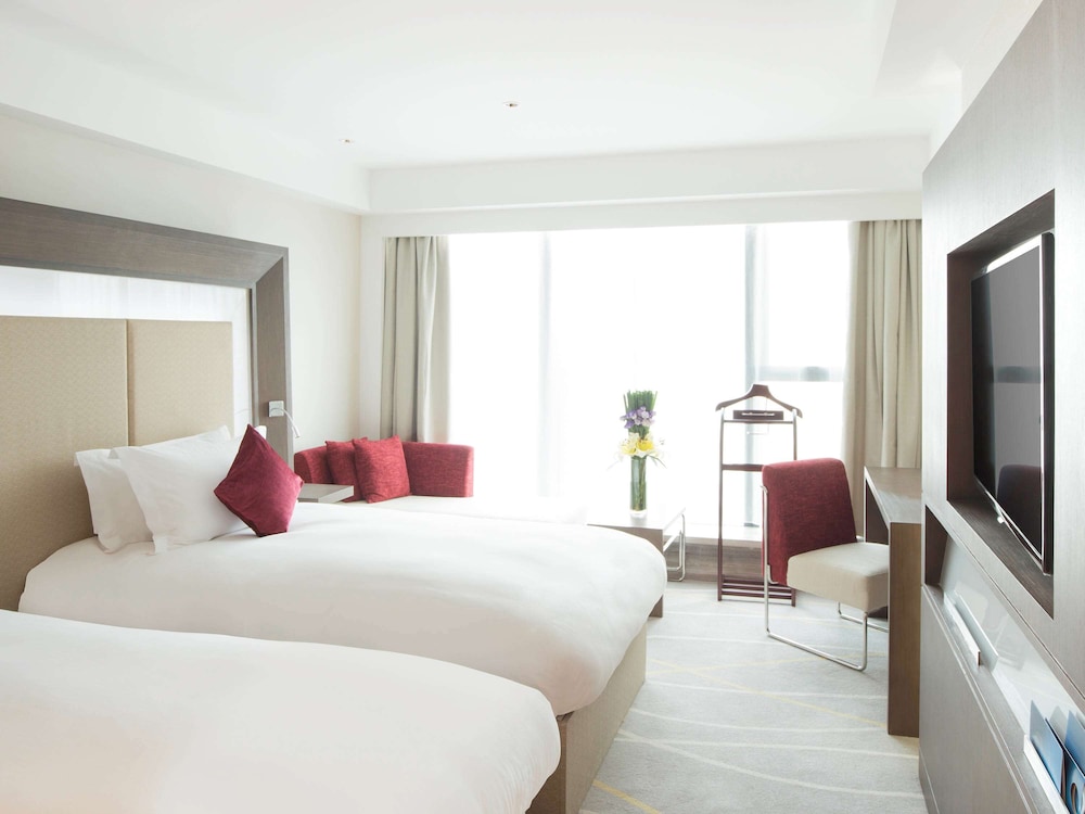 غرفة تنفيذية بسرير كوين بإطلالة على المدينة، Novotel Nanjing Central Suning 2/10