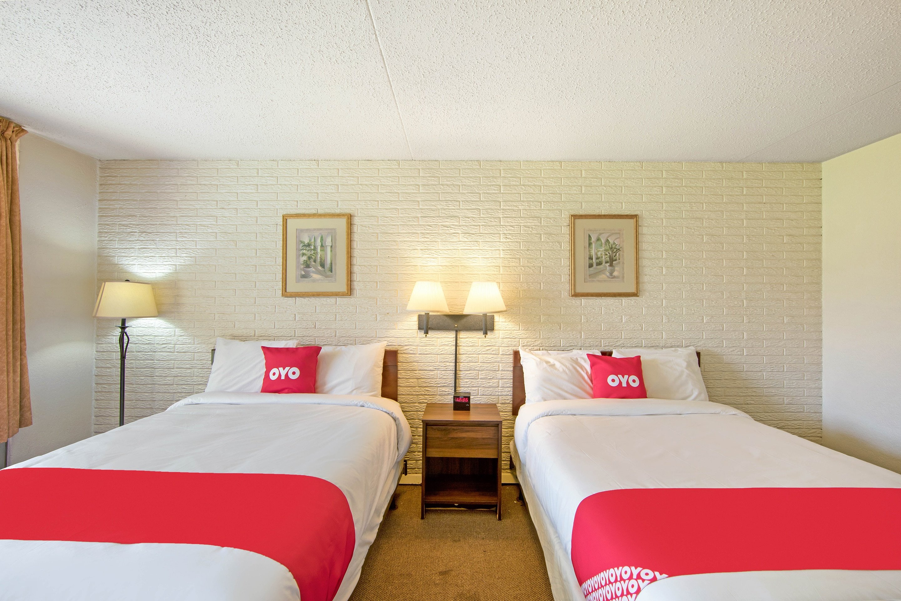 غرفة بسريرين كوين للمدخنين، OYO Hotel Doswell Kings Dominion 3/7