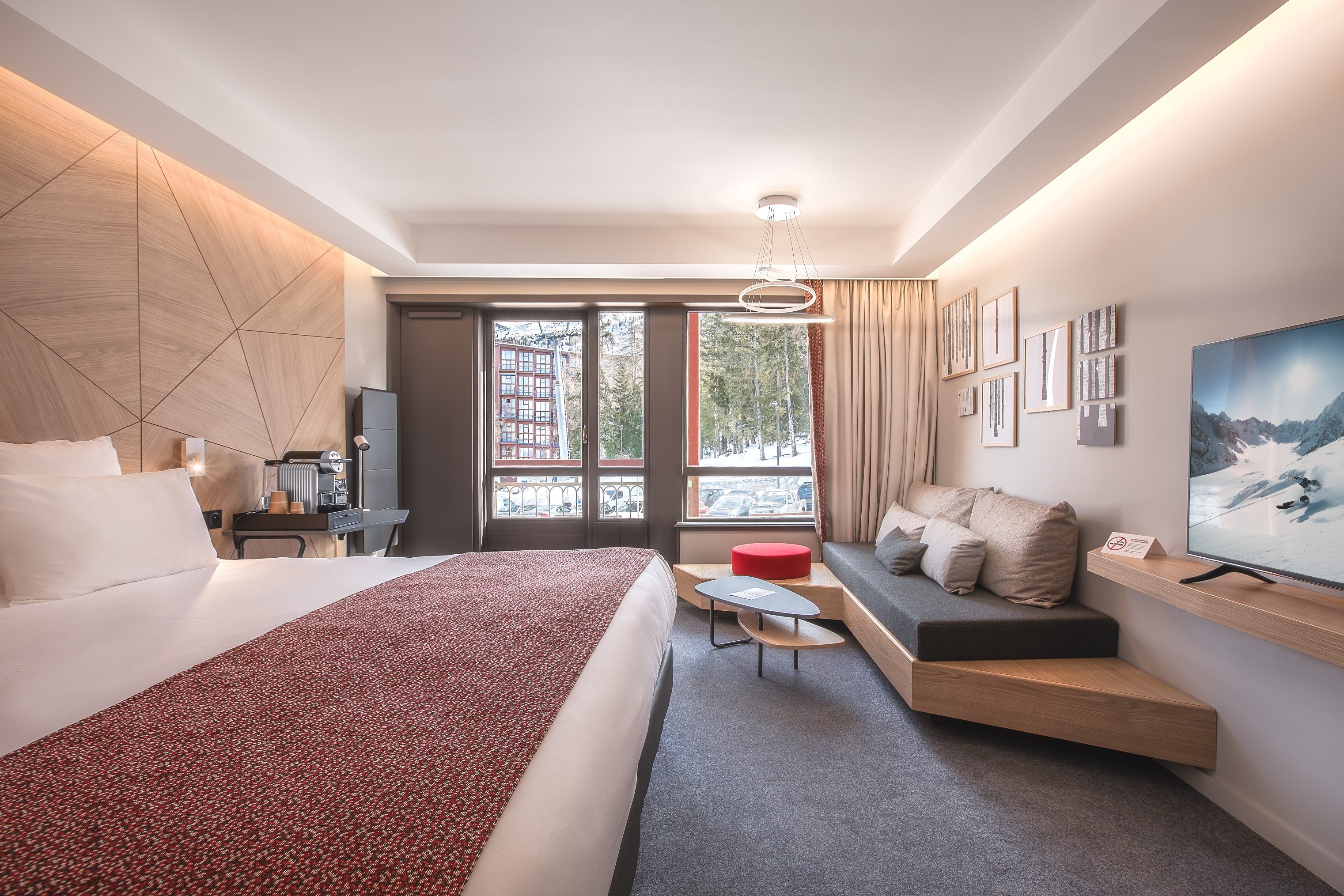 غرفة عائلية، Hotel Mercure Les Arcs 1800 & Spa 3/3