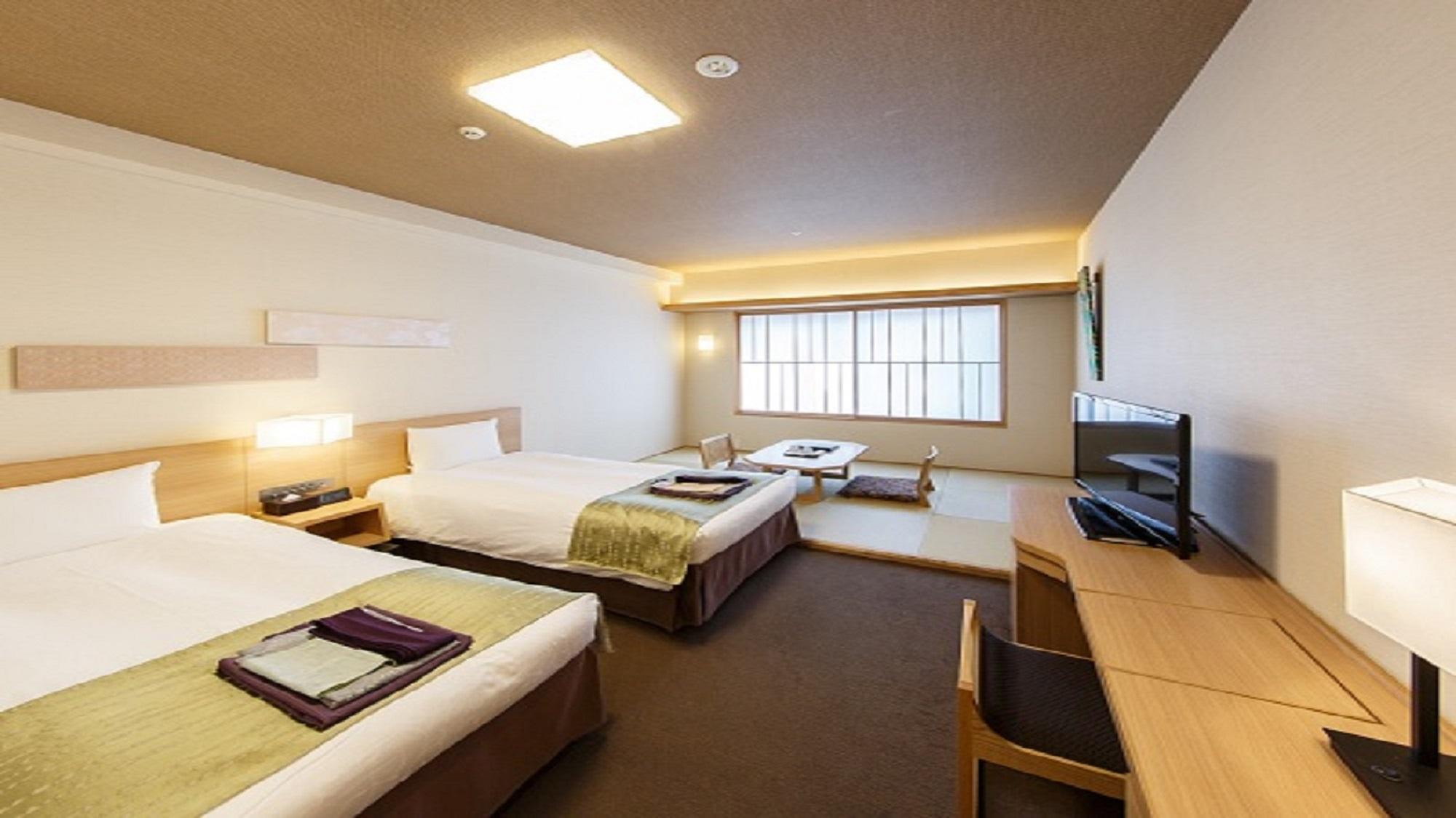 Japanese, Modern, Twin Beds, 2 Futon Beds