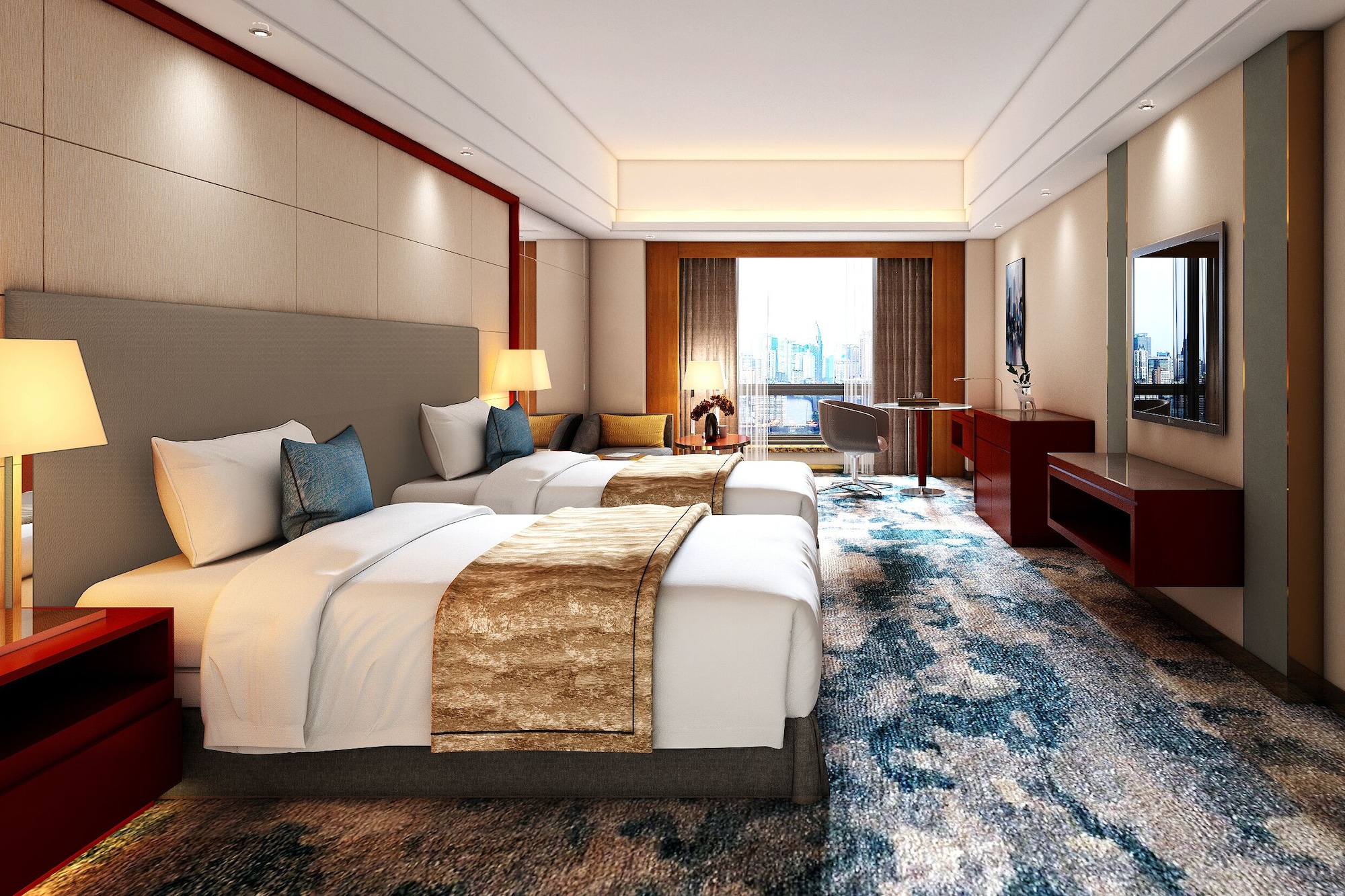 Vip, Twin Beds