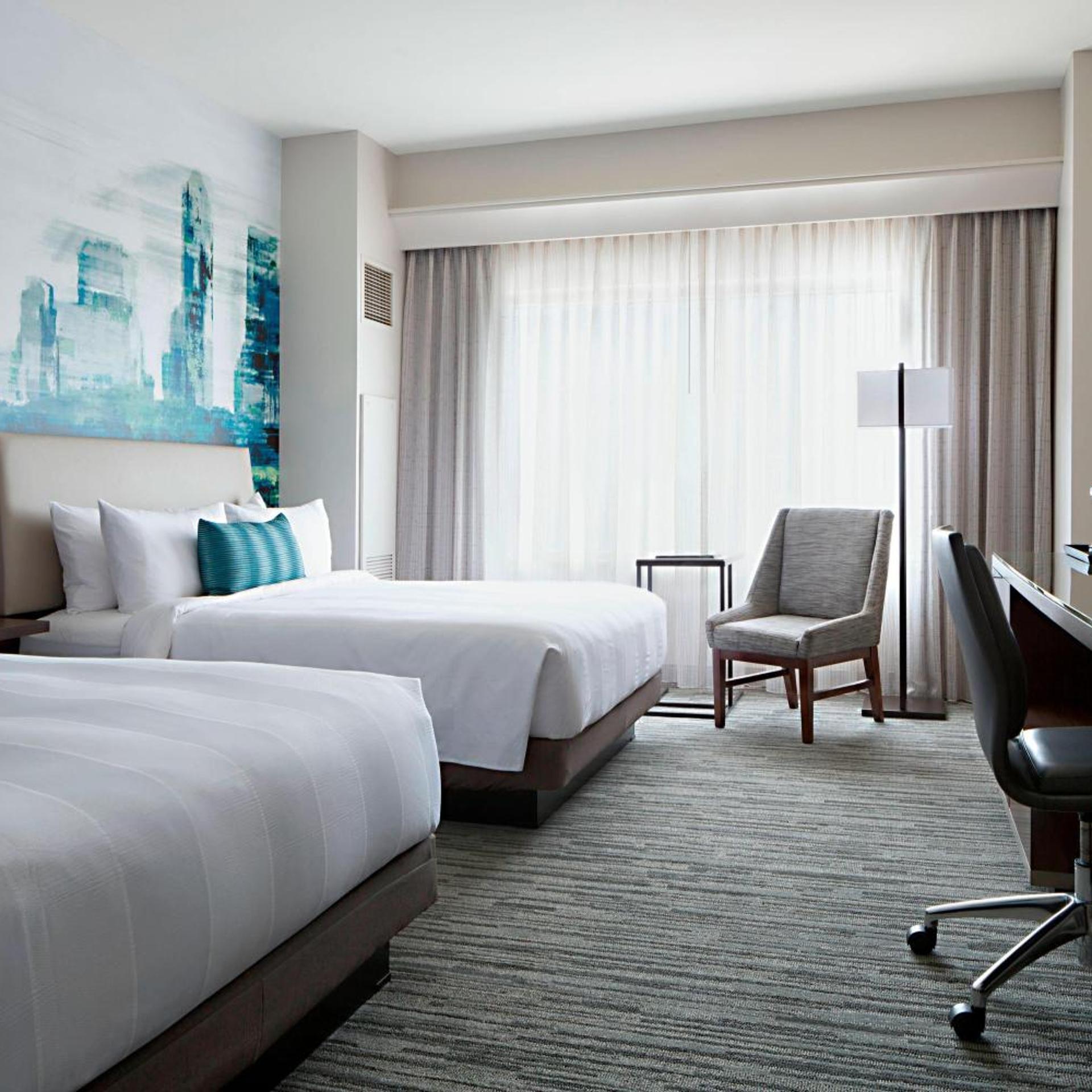 Room, 2 Queen Beds, Skyline View