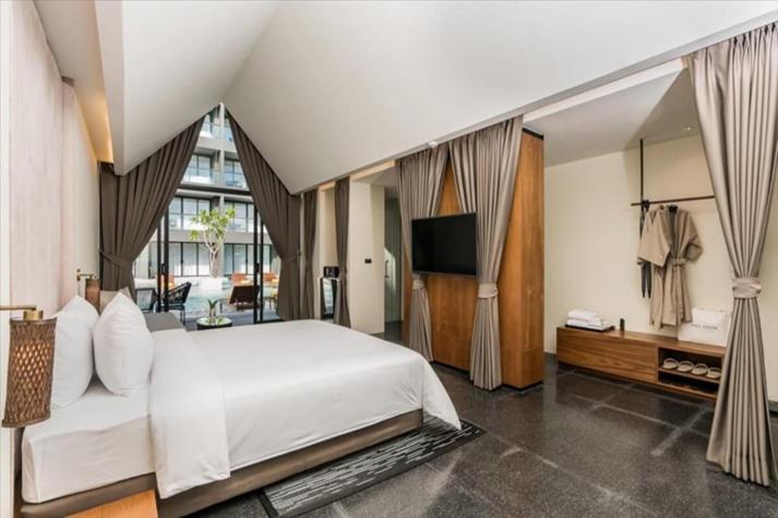 Cabana, Villa, King Bed