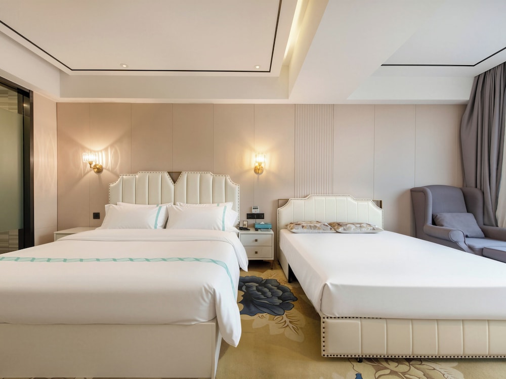 غرفة بزنس بسرير كينج بإطلالة على المدينة، Xana Lite Hotel (Guangzhou Dongxiaonan Metro Station Shixi) 9/10