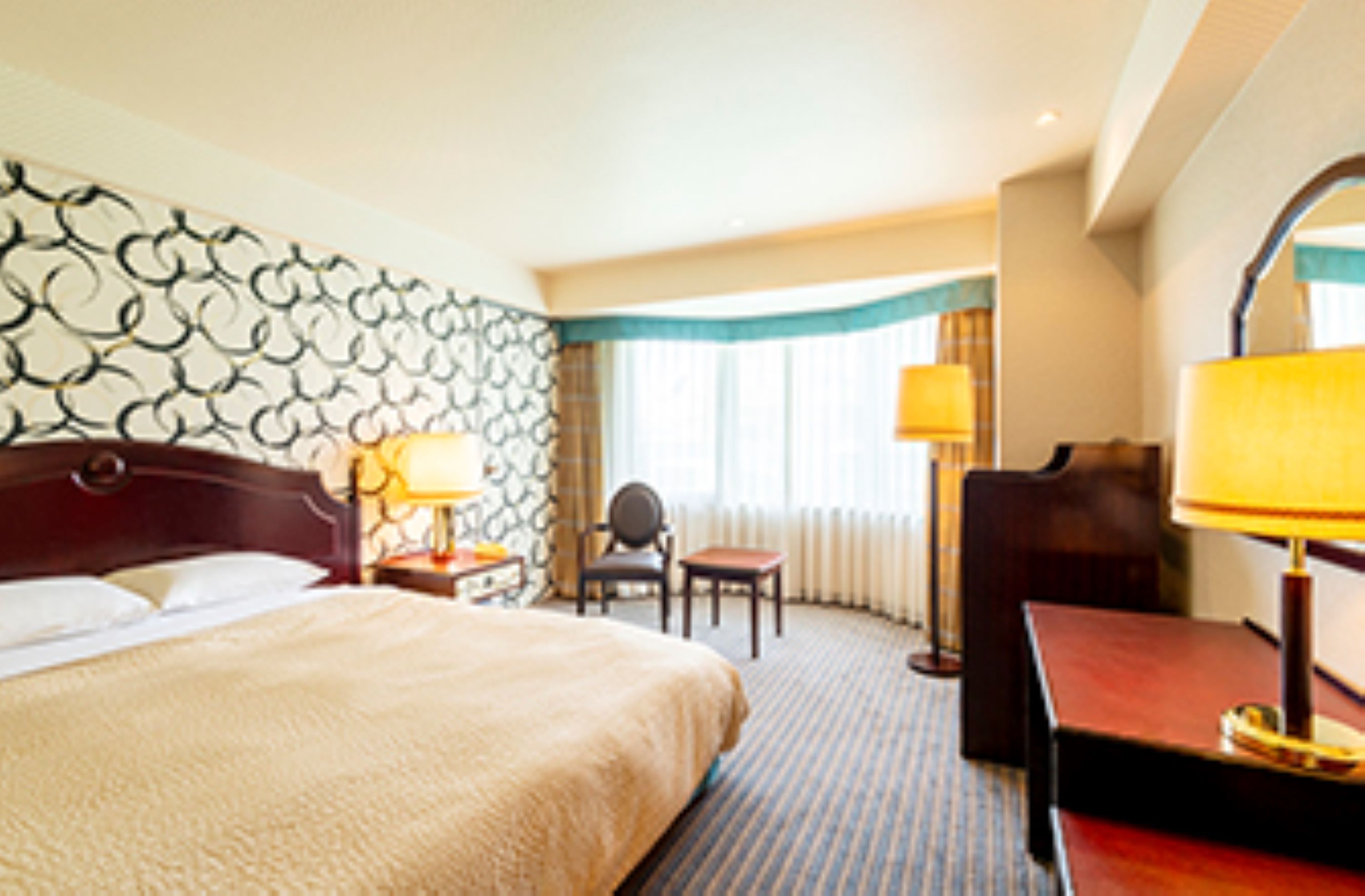 غرفة ديلوكس بسرير كينج بإطلالة على المدينة، Rose Hotel Yokohama, WorldHotels Distinctive 2/5