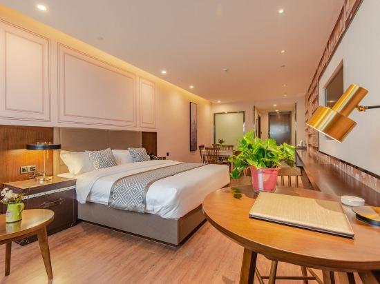 جناح بزنس بسرير كوين، Gem Hefei Qianshan North Road Phoenix Hotel 2/2