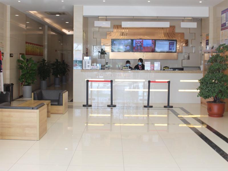 Lobby at Greentree Inn Zhenjiang Dagang New District Tonggang Road Butterfly Square Hotel, ZHENJIANG