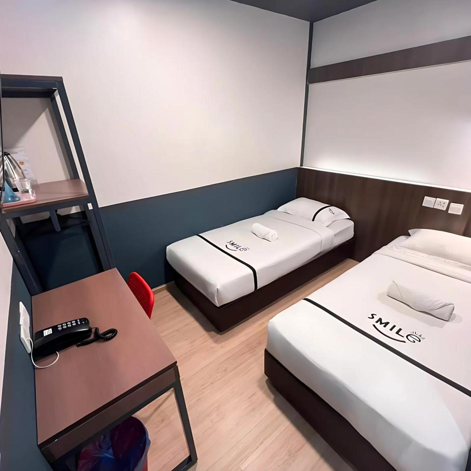 غرفة قياسية بسريرين منفصلين، Smile Hotel Usj 2/2
