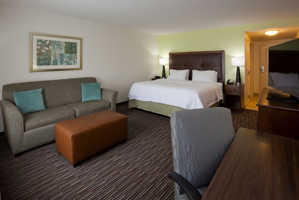 غرفة بسرير كينج مع أريكة لذوي الإعاقة، Hampton Inn & Suites Minneapolis/West-Minnetonka 2/3
