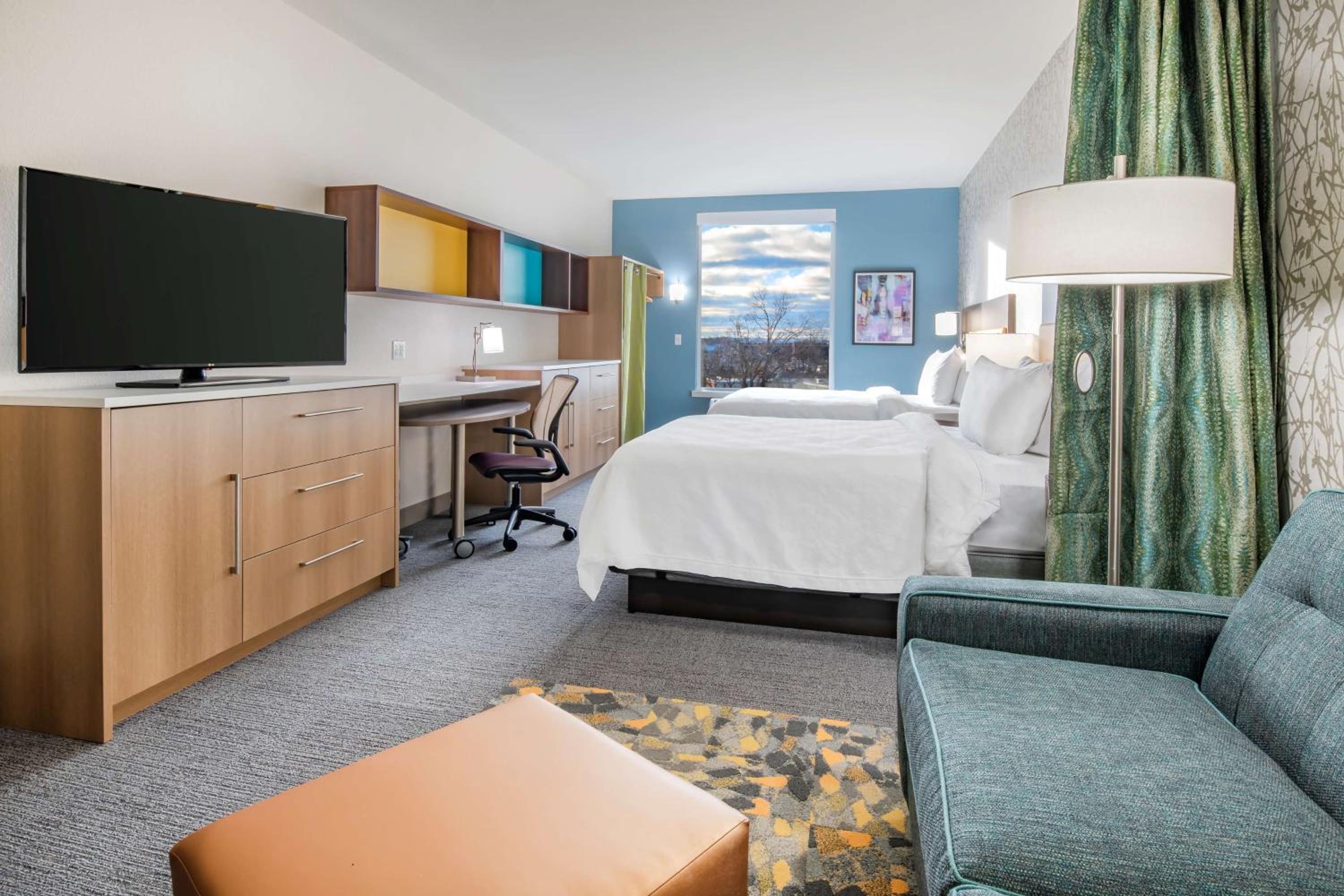 استوديو بسريرين كوين مع أريكة، Home2 Suites by Hilton Wayne 3/7