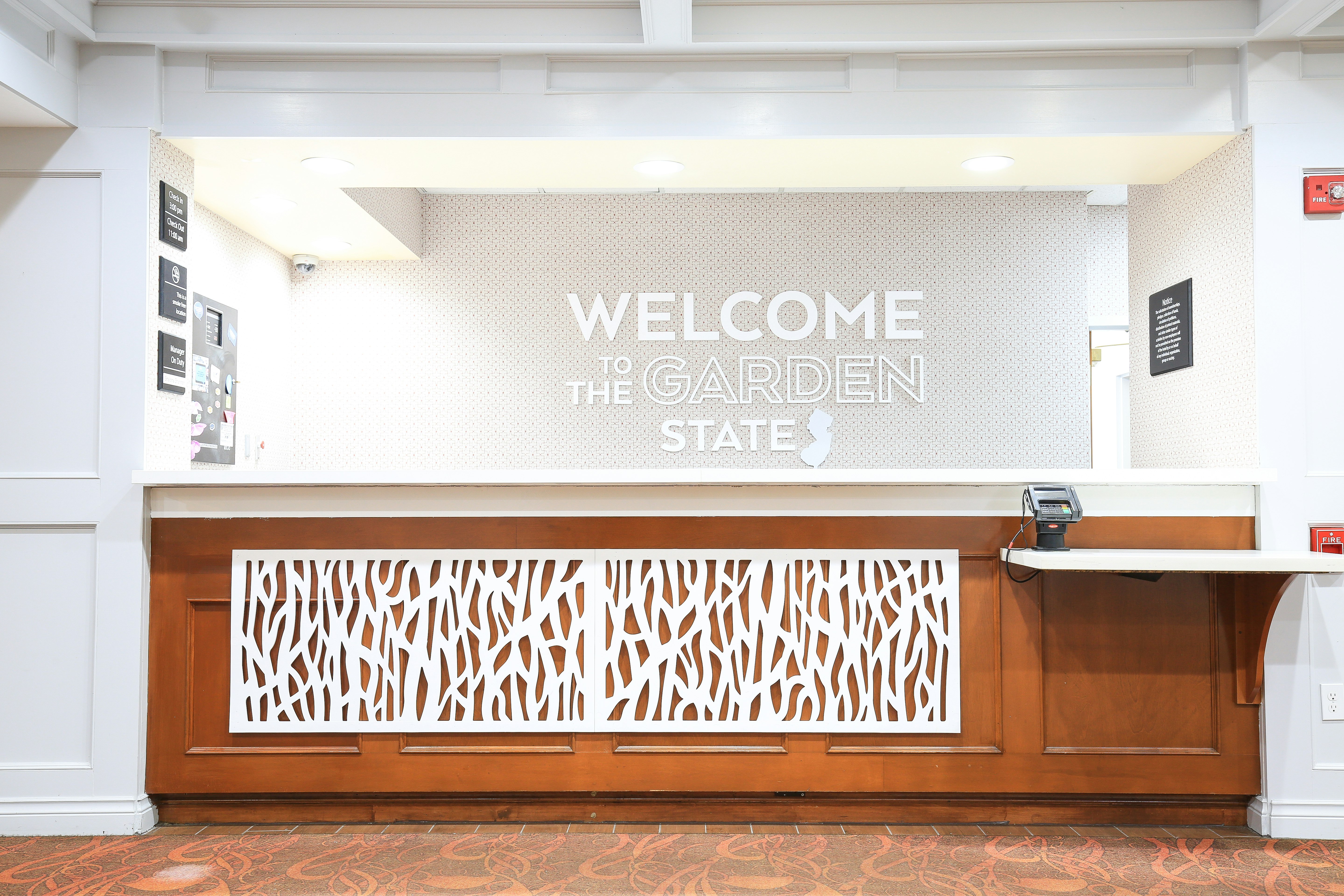 Lobby at Hampton Inn Bordentown, BORDENTOWN - NJ