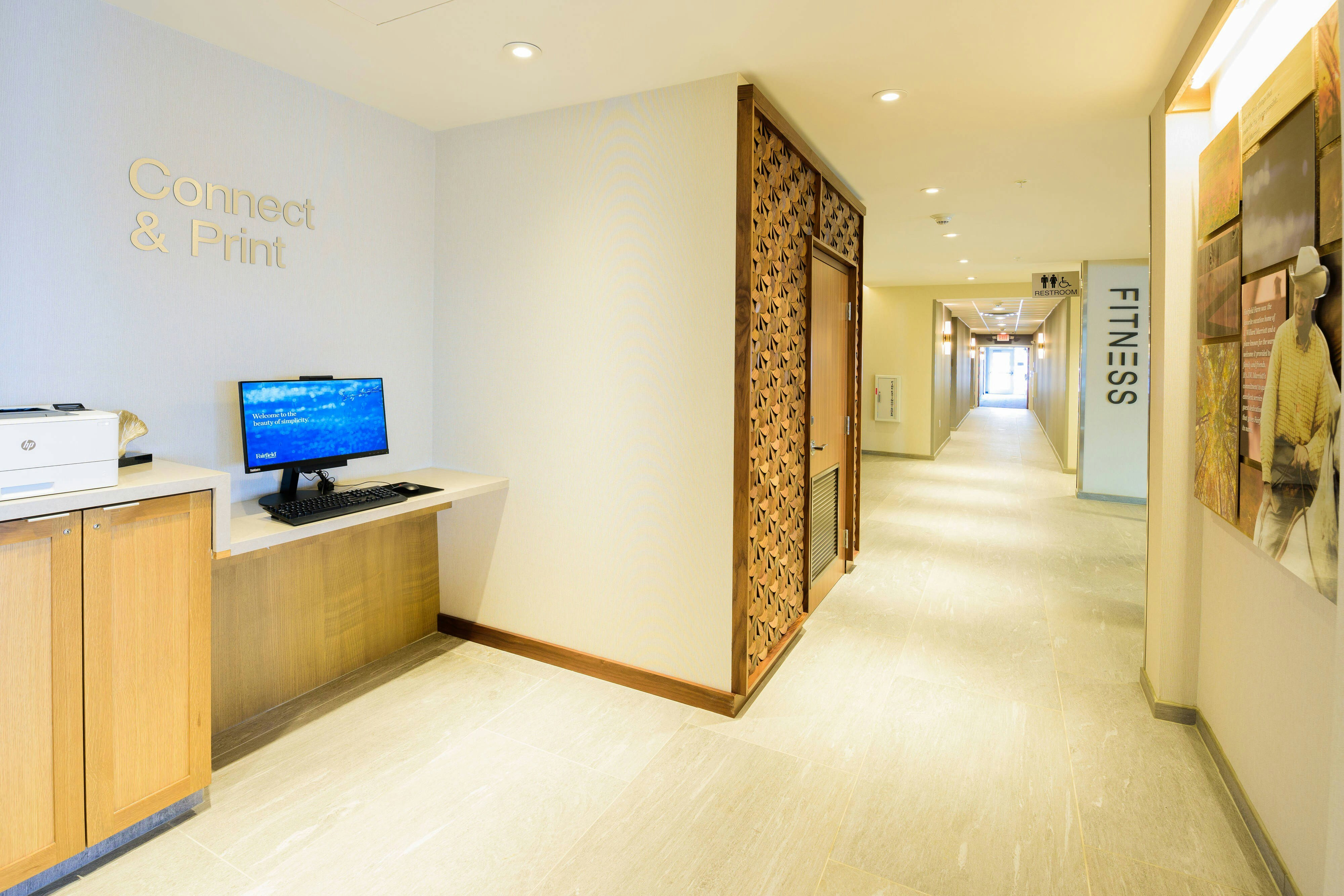 Lobby at Fairfield Inn & Suites by Marriott Scranton Montage Mountain, MOOSIC - PA