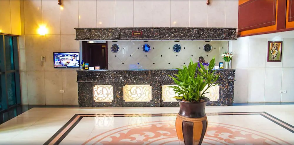 Lobby at Grand Legacy Hotel, KIGALI