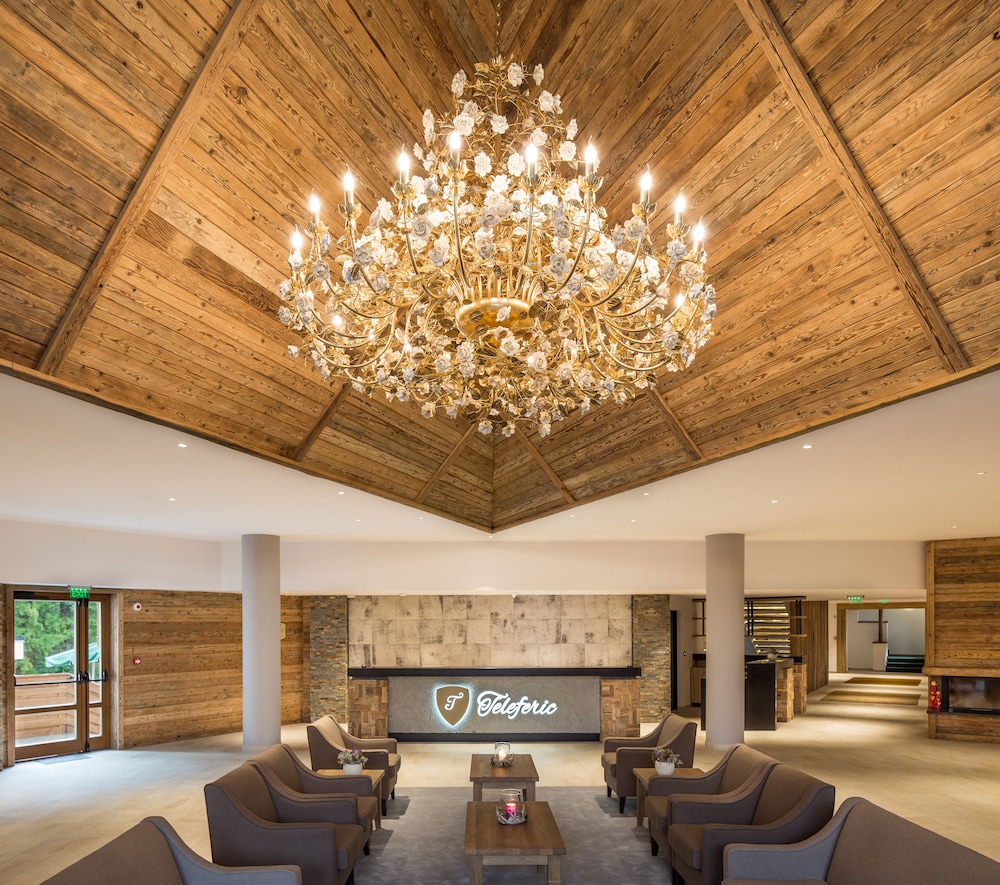 Lobby at Teleferic Grand Hotel, BRASOV