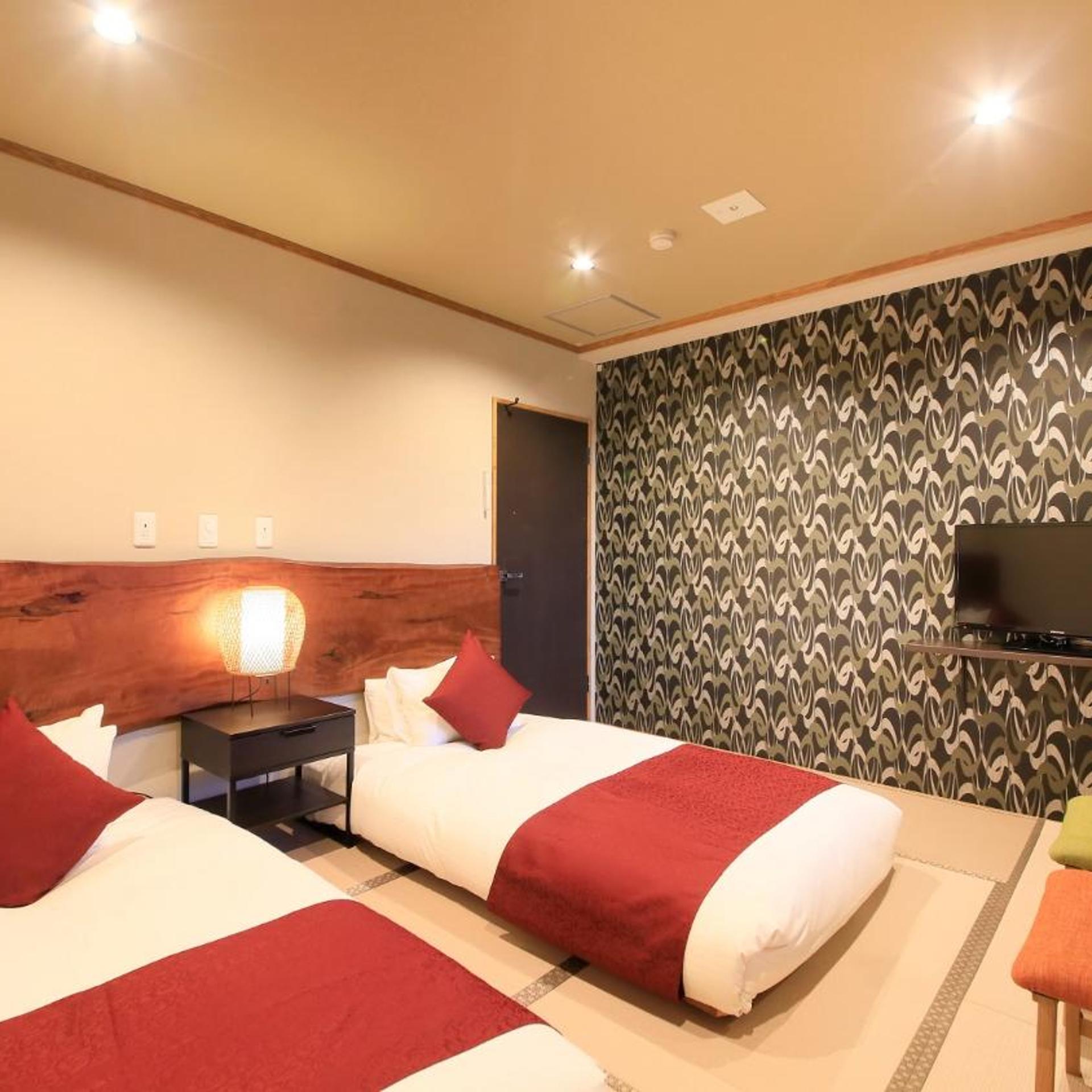 Room, Twin Beds, Mountain View, Outdoor Bath