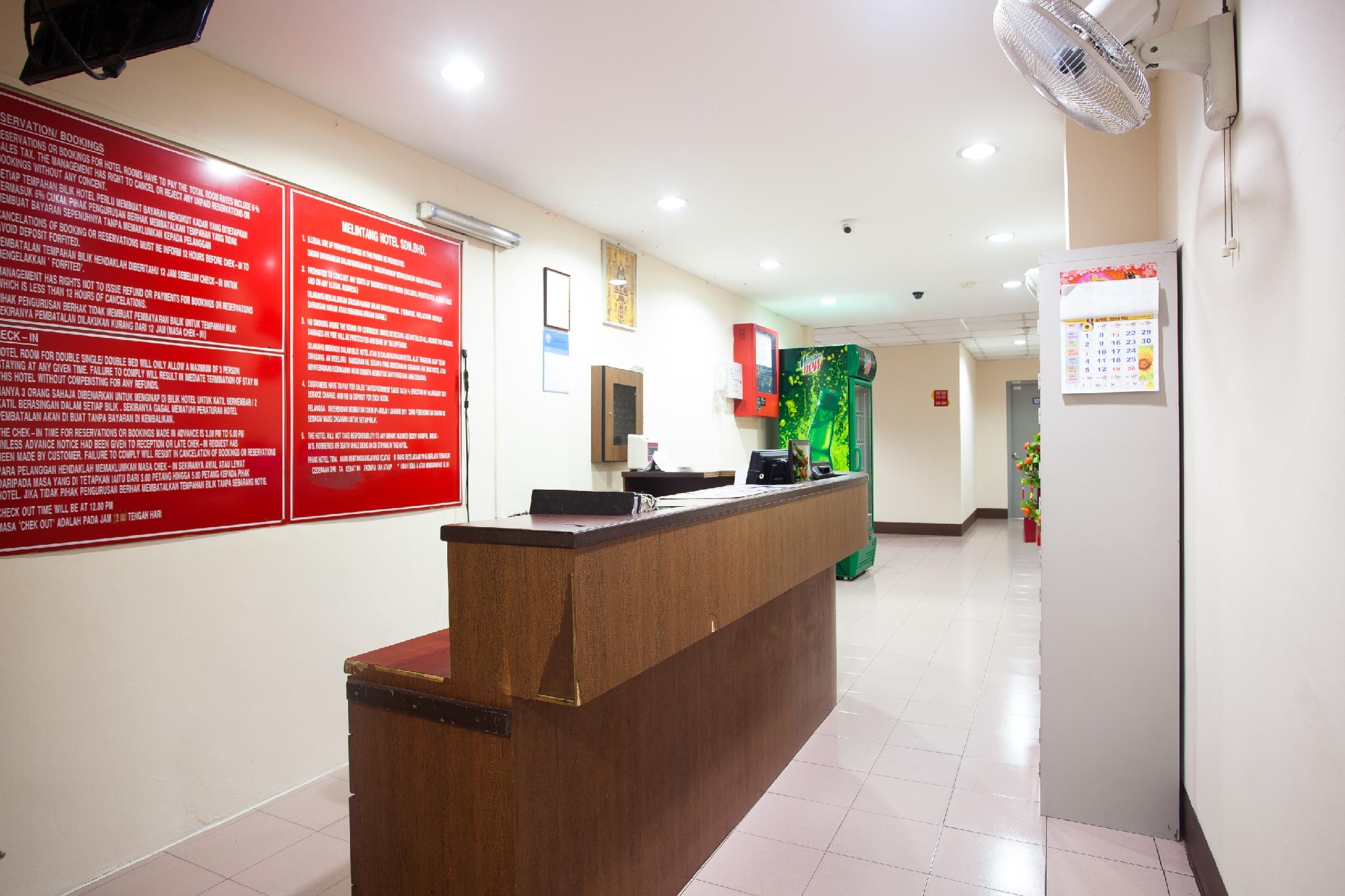 Lobby at OYO 91165 Melintang Hotel, Hutan Melintang