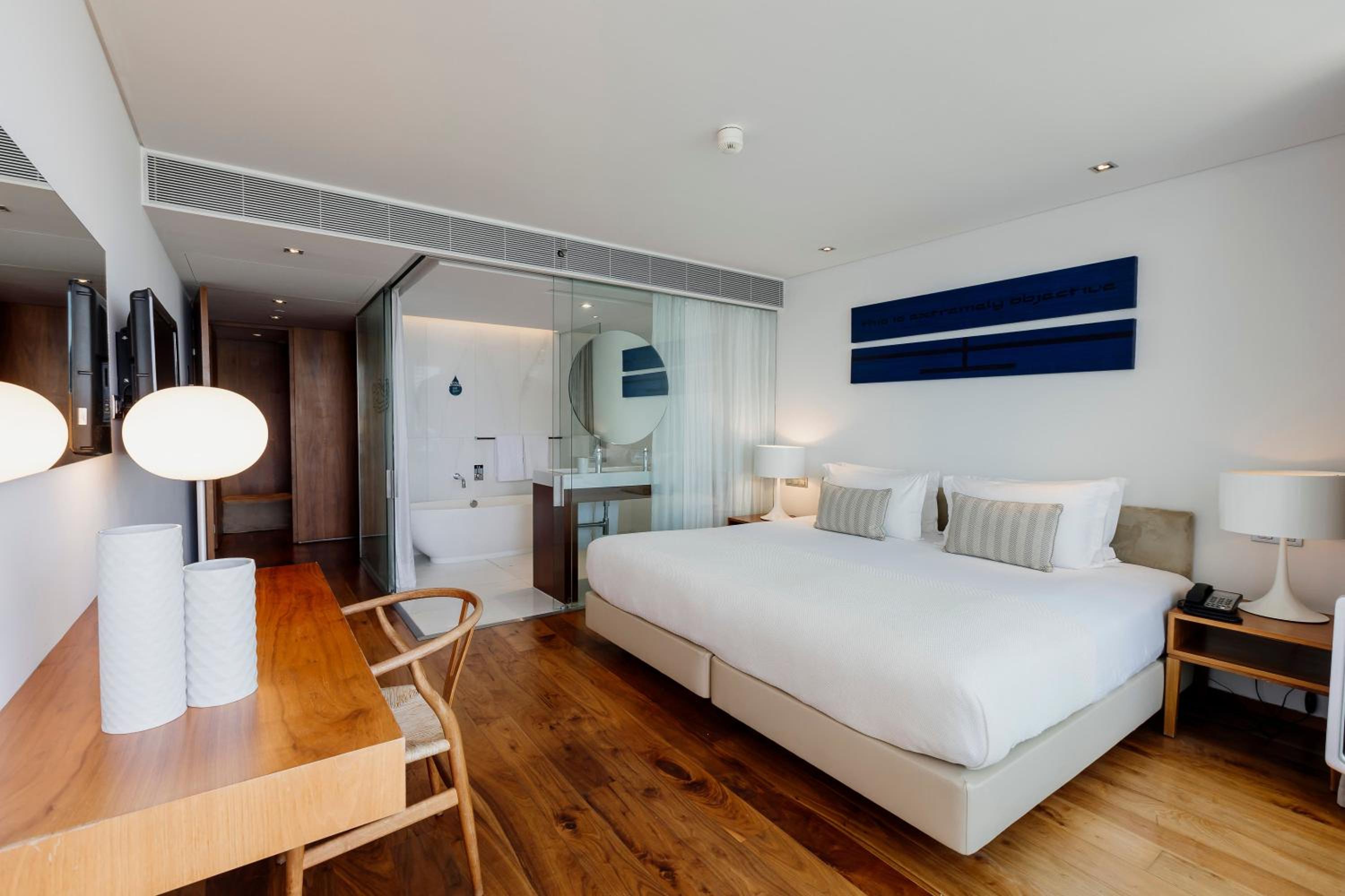 شقة بريميوم سوبيريور بسرير مزدوج، Blue & Green Troia Design Hotel 3/4