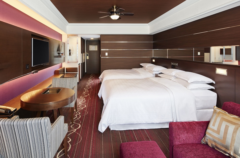 غرفة كلوب بسريرين مزدوجين، Sheraton Grande Tokyo Bay Hotel 3/5