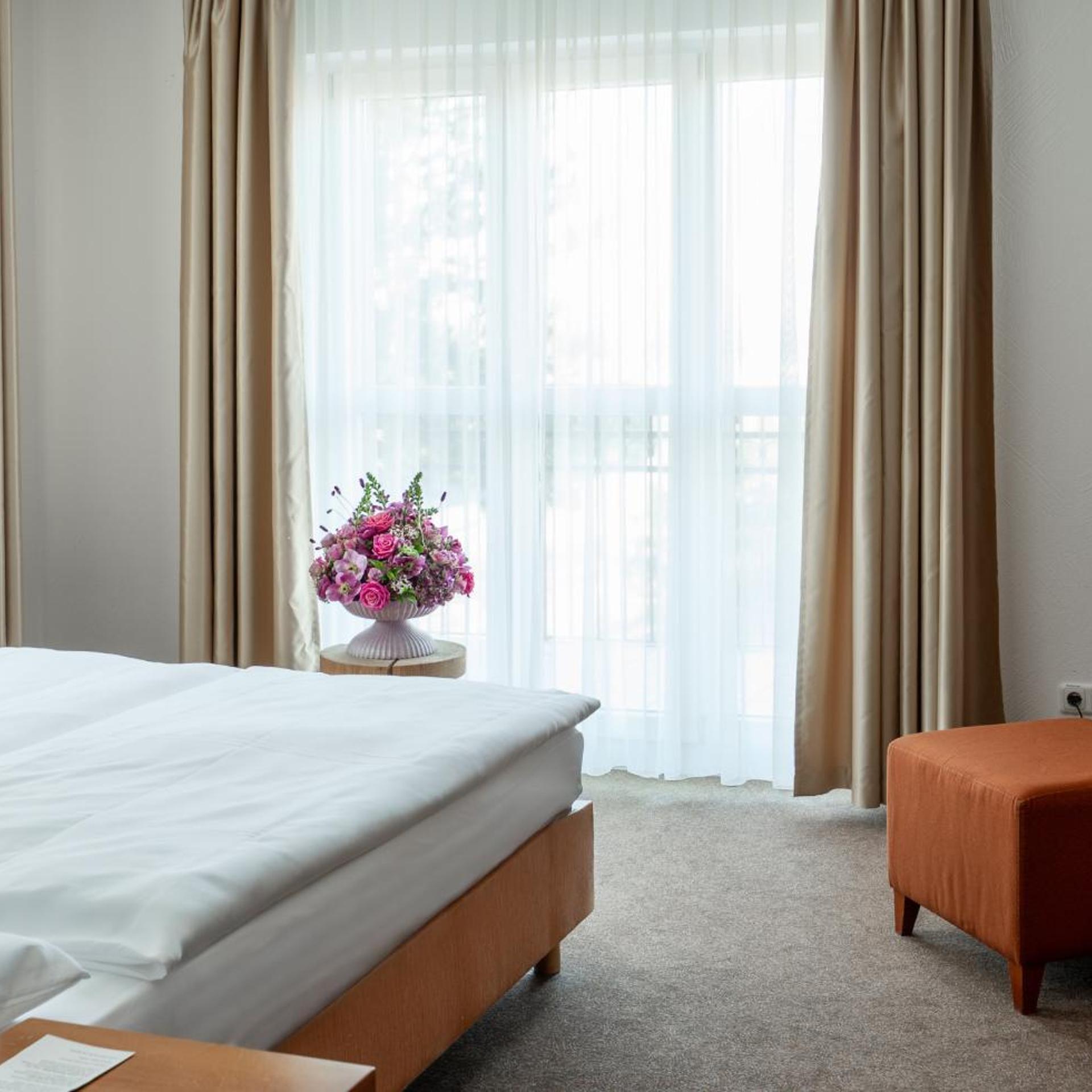 غرفة كلاسيكية بسرير مزدوج، Seehotel Niedernberg - Das Dorf am See 2/10