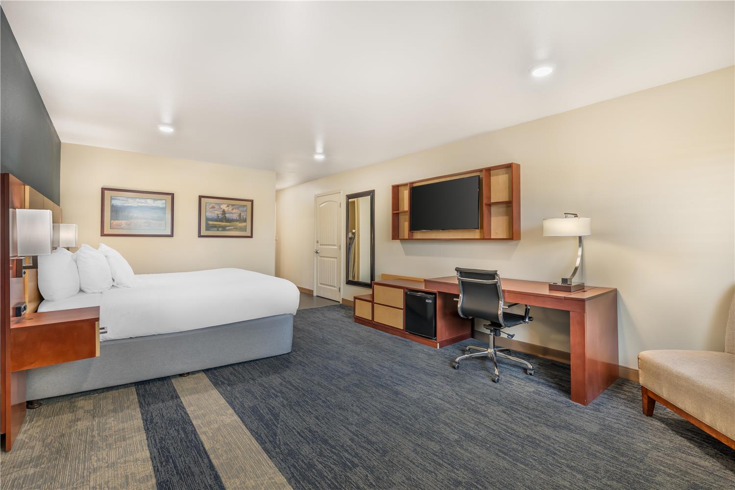 غرفة بسرير كينج لذوي الإعاقة، Best Western Plus Clocktower Inn 3/4