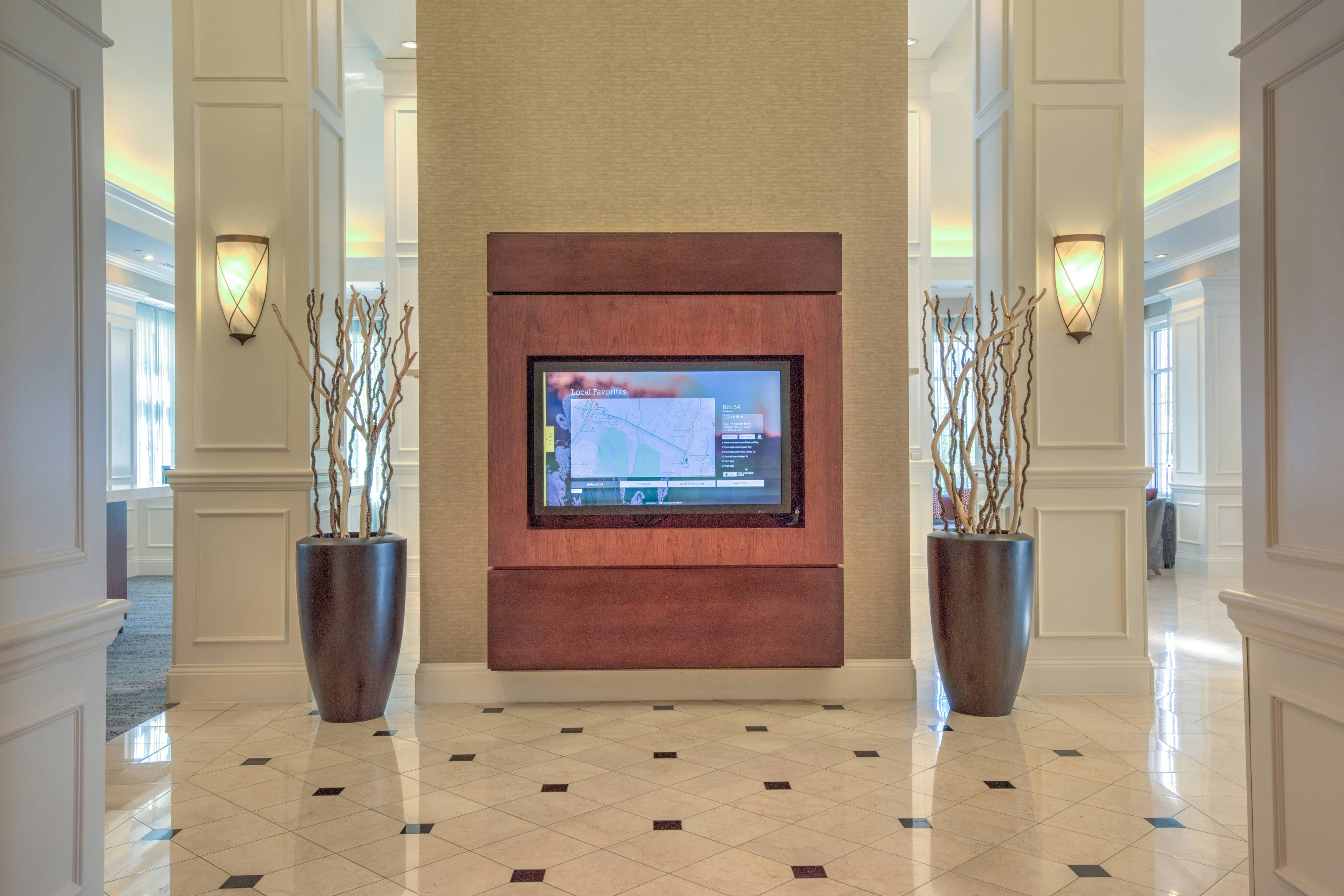 Lobby at Courtyard Chapel Hill, CHAPEL HILL - NC