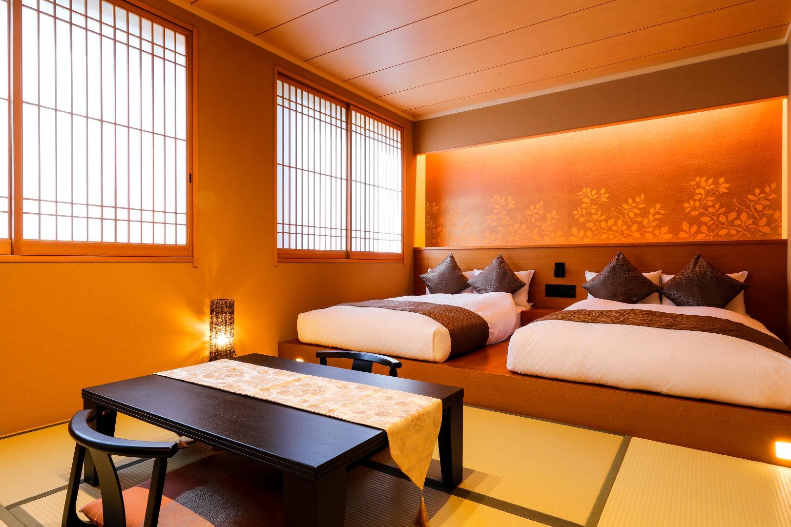 Japanese Western, Tower, Deluxe, Twin Beds