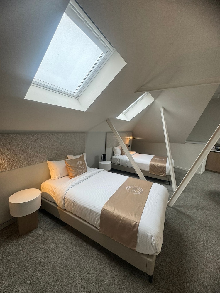 Room, Twin Beds, Attic