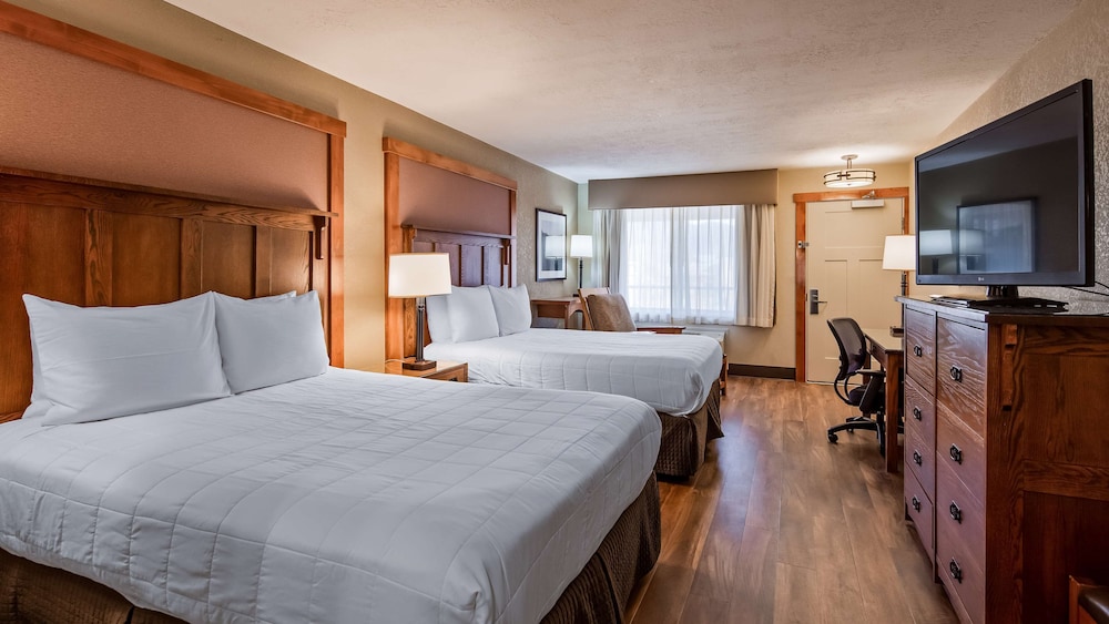 غرفة قياسية بسريرين كوين يُسمح فيها بالحيوانات الأليفة، Best Western Plus High Country Inn 4/10