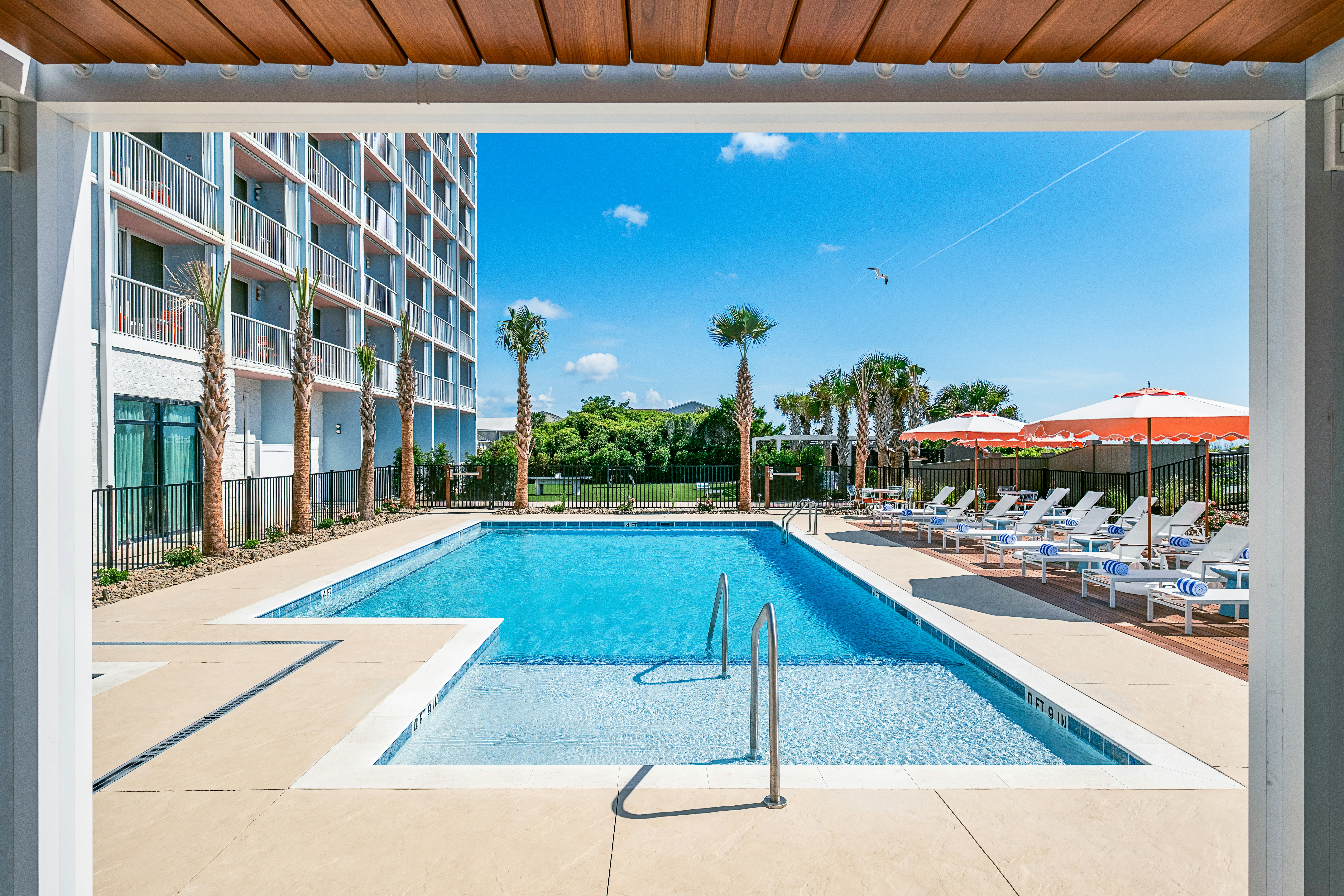 Golden Sands Carolina Beach Oceanfront Tapestry by Hilton 22/38
