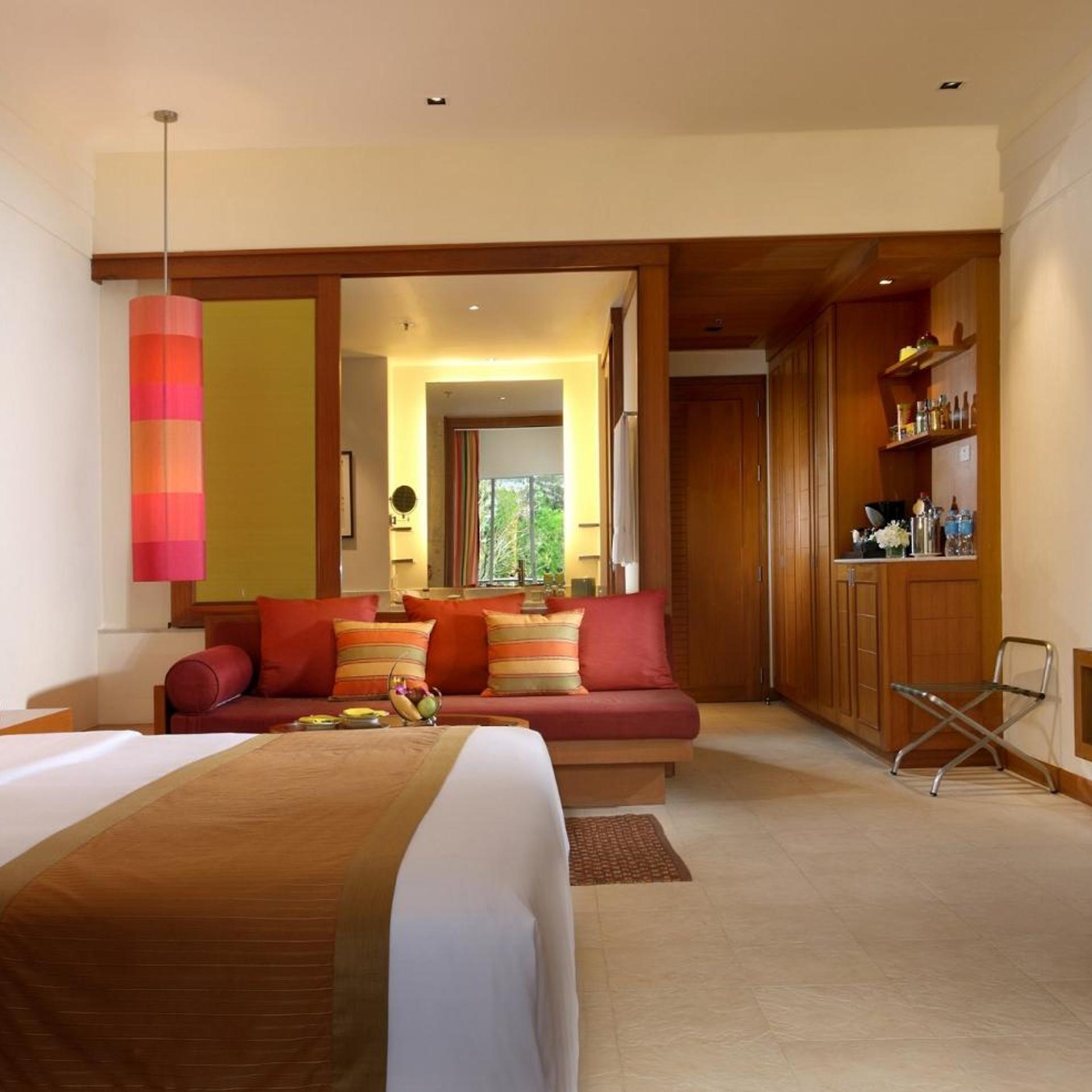 غرفة بسرير كينج بإطلالة على الحديقة بشرفة، Sheraton Hua Hin Resort And Spa 5/10