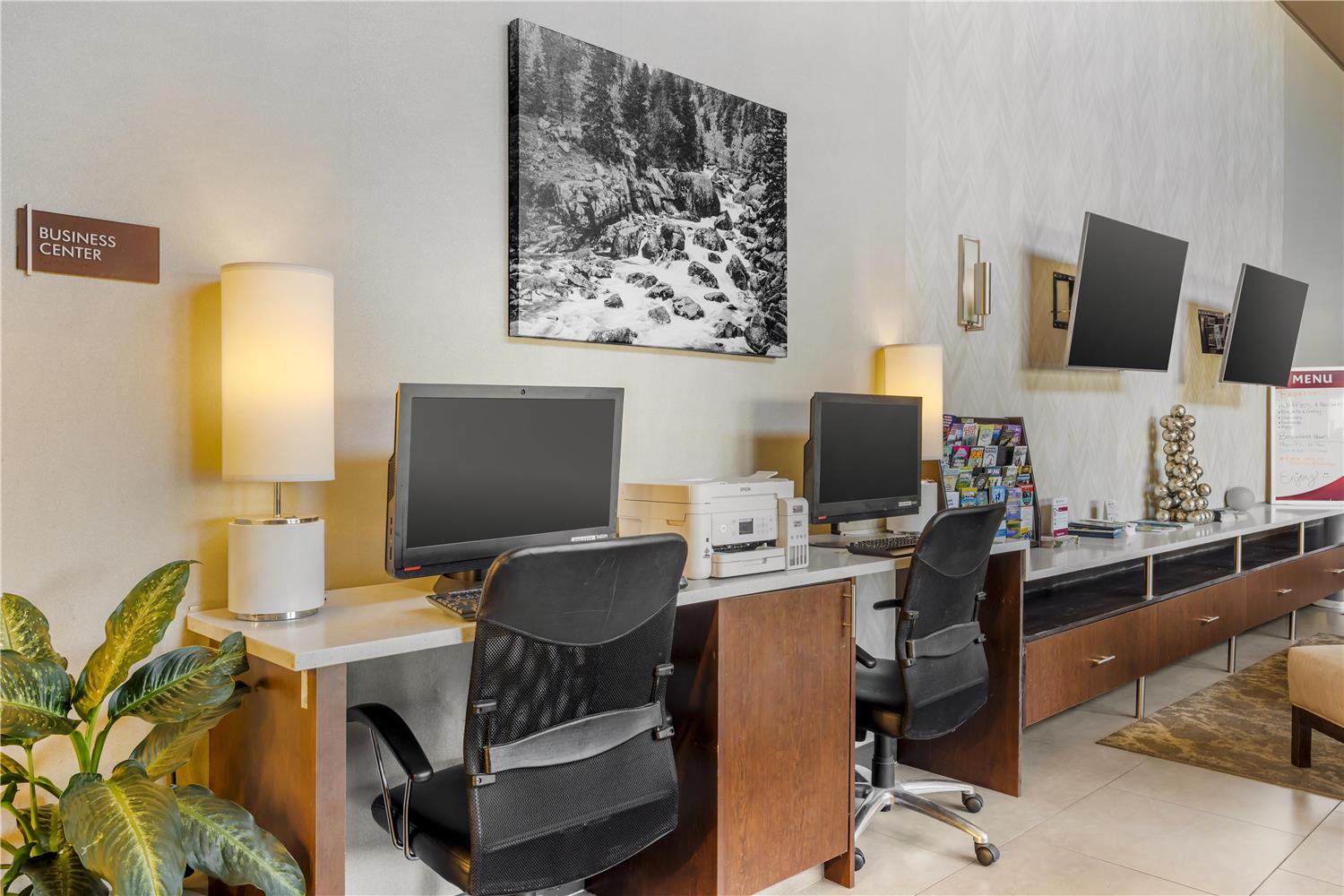 work area