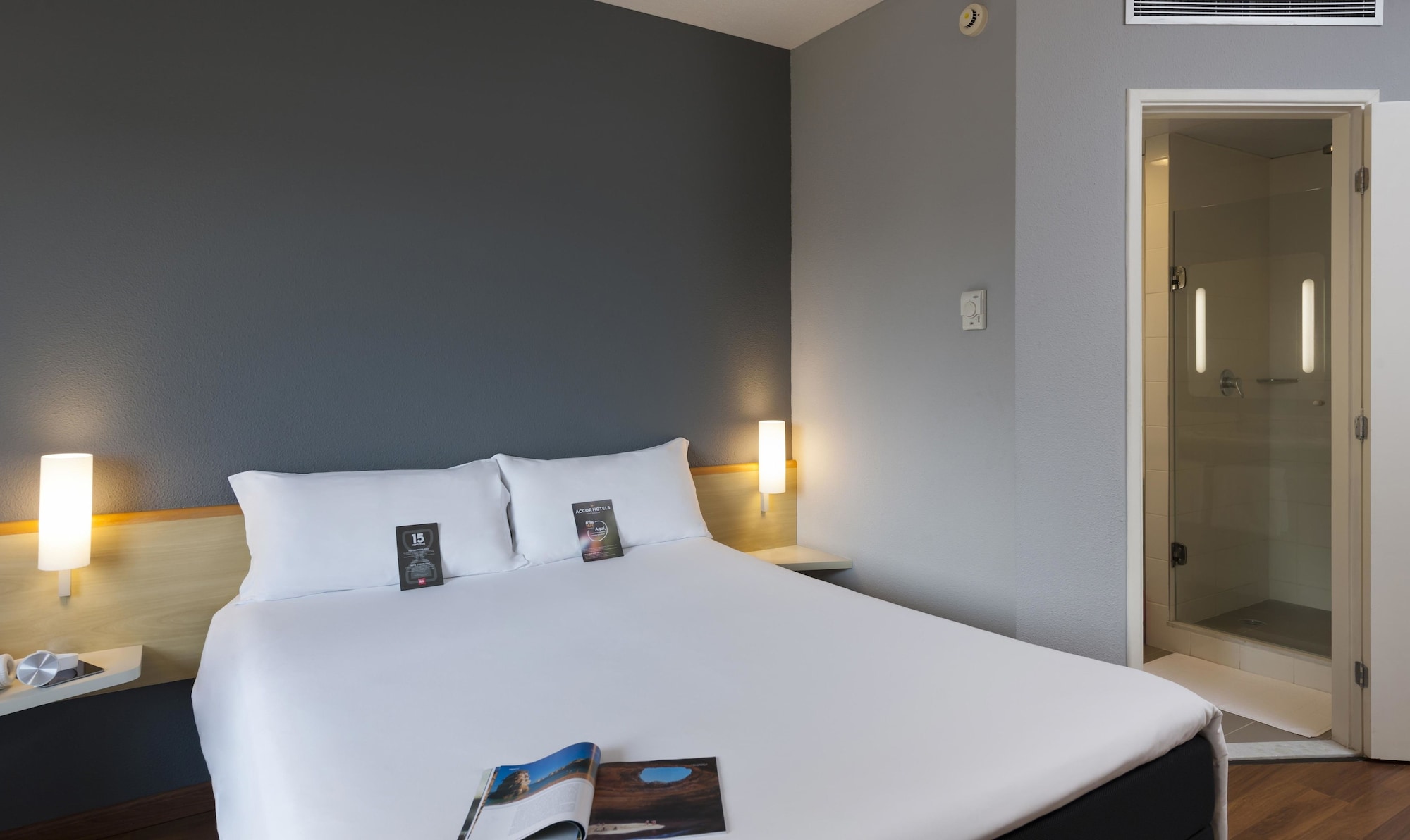 غرفة قياسية بسرير مزدوج لذوي الإعاقة، Slim Hotel Campinas 3/10