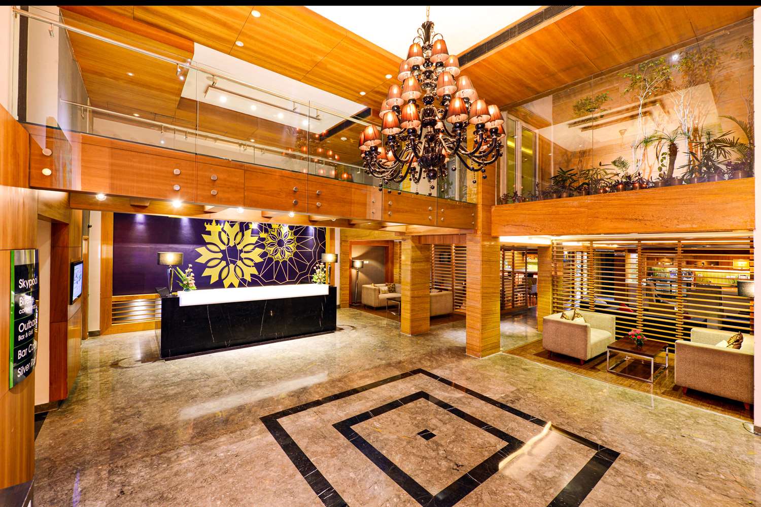 Lobby at Quality Inn Gurgaon, GURGAON