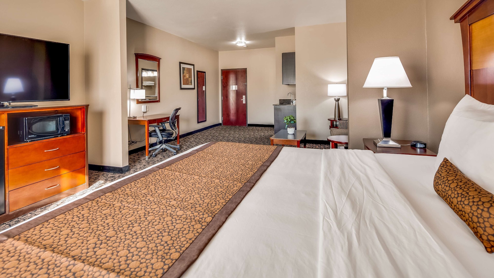 جناح بسرير كينج مع أريكة لذوي الإعاقة، Best Western Carthage Inn & Suites 3/5