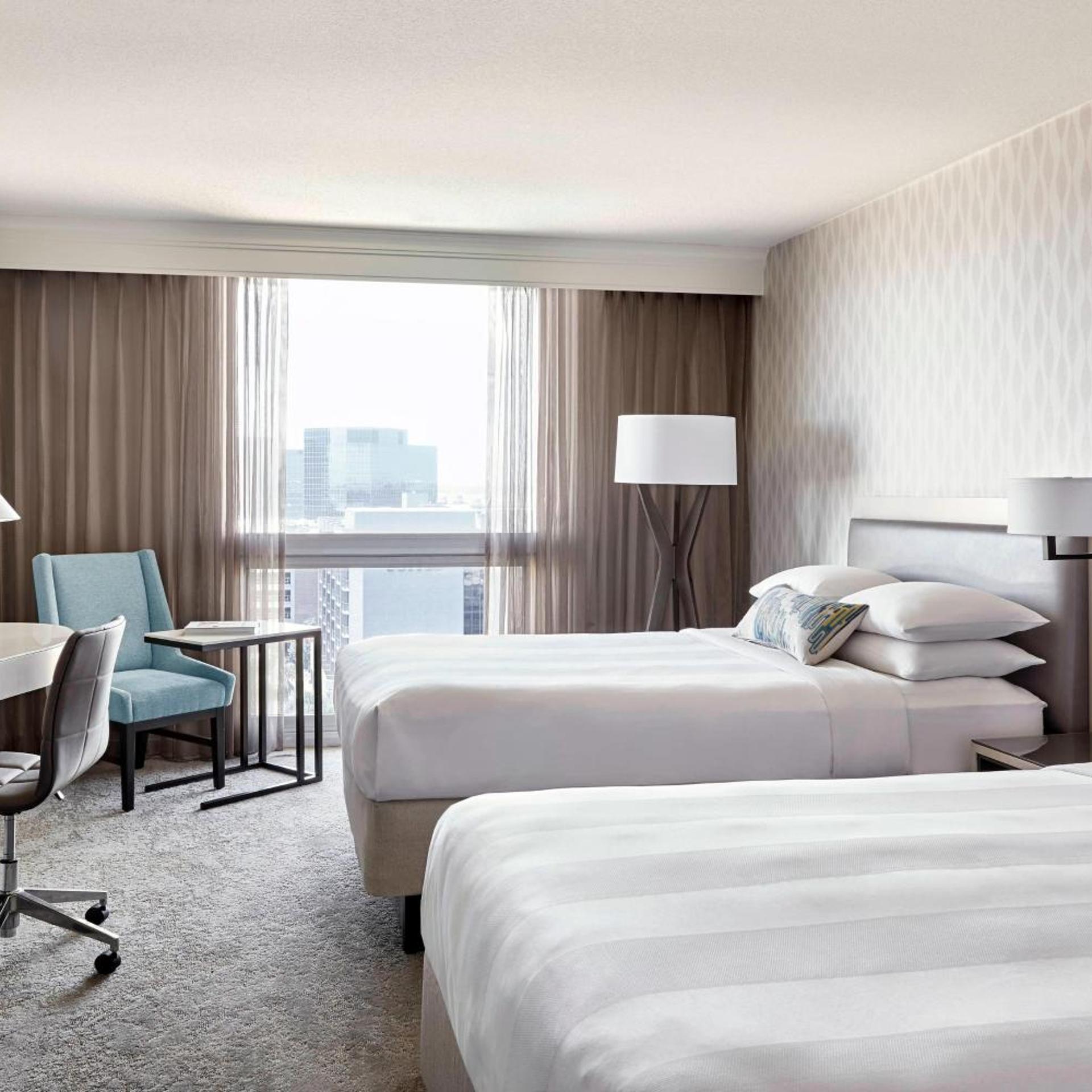 Guest Room, 2 Double Beds, Club Lounge Access, Club Floor