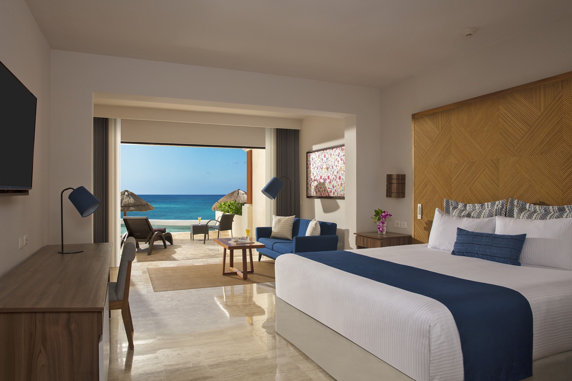 Preferred Club, Swim Out, Junior Suite, 2 Double Beds, Ocean Front