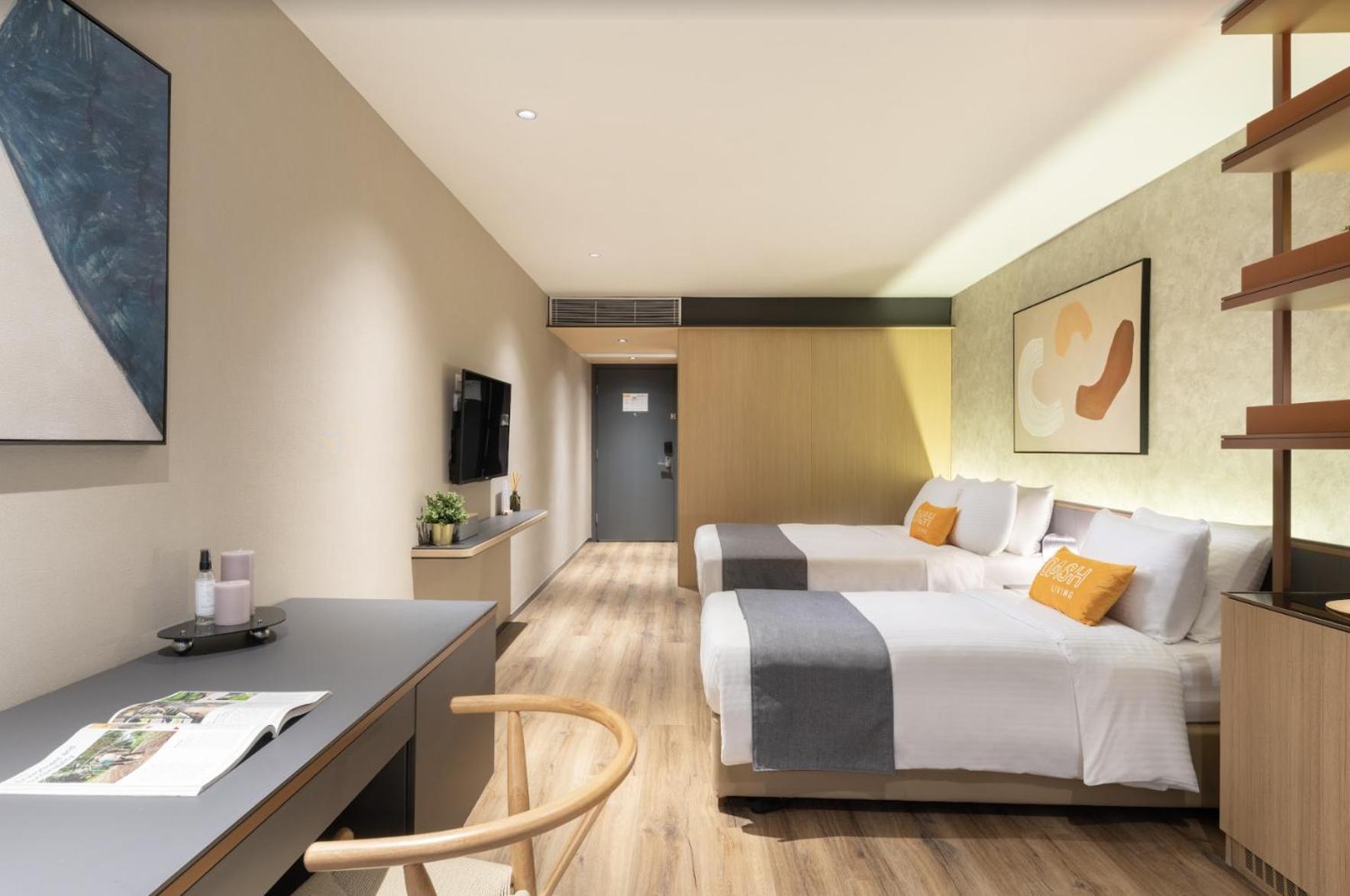 غرفة عائلية ثلاثية، Dash Living on Prat 2/6