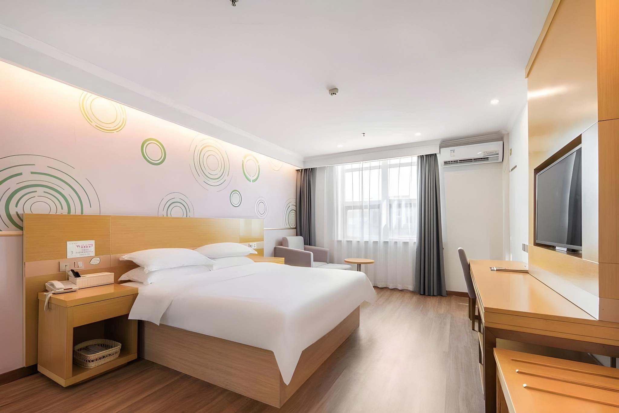 Room at Greentree Inn Huangshan Xiuning County Qiyun Moutain Hotel, HUANGSHAN