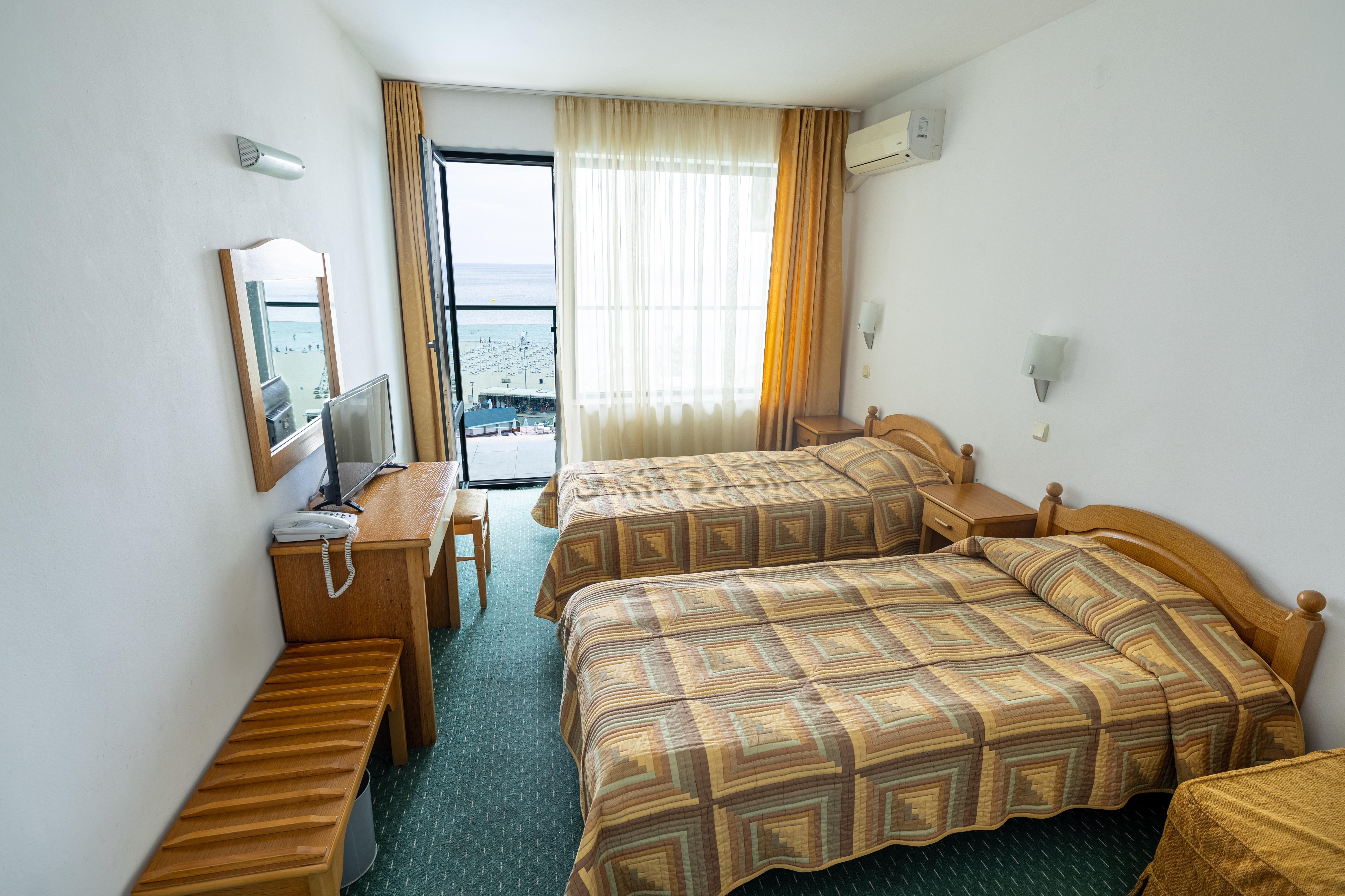 Standard, Twin Beds, Sea View, Balcony or Terrace