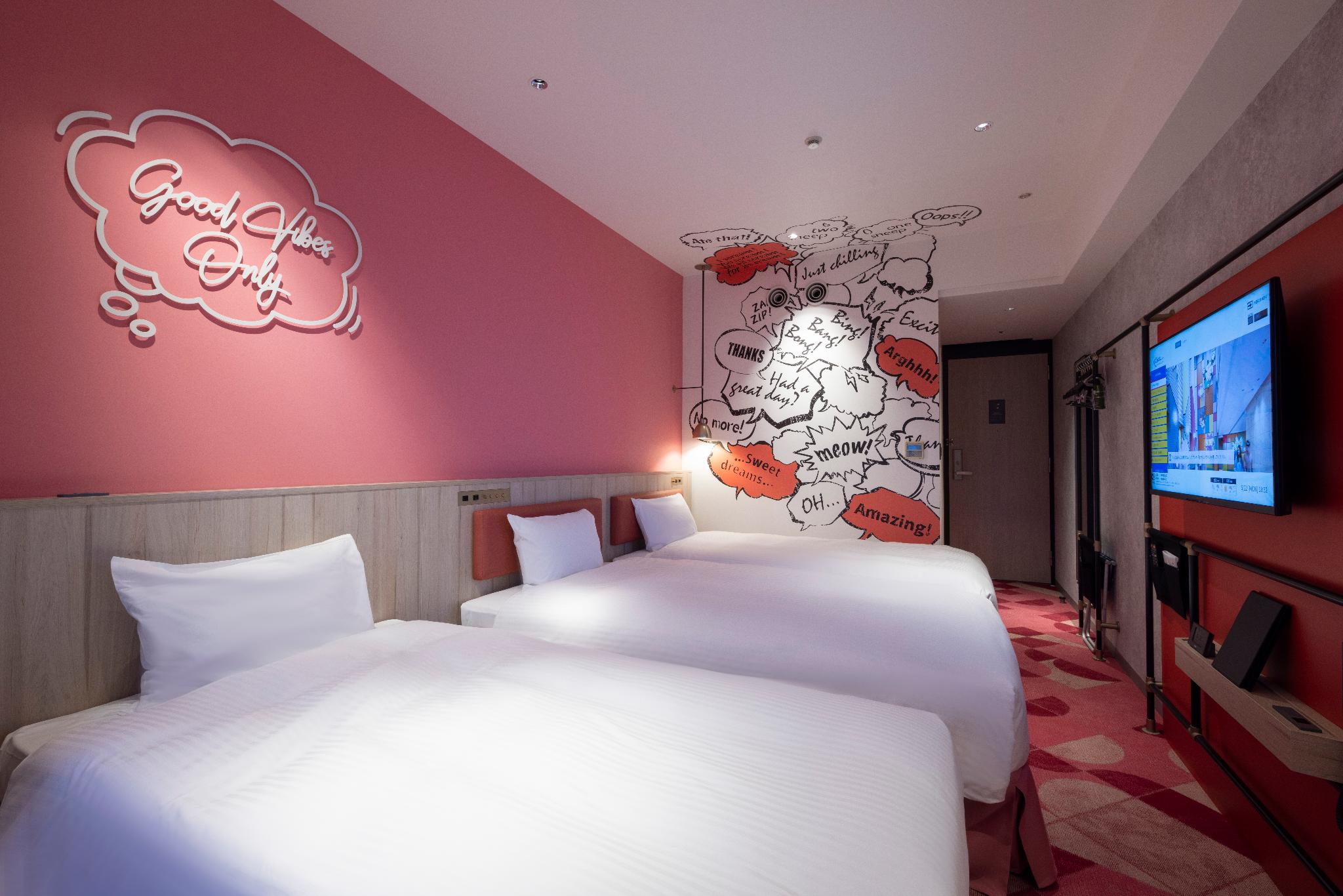Casual, Standard, Twin Beds, High Floor