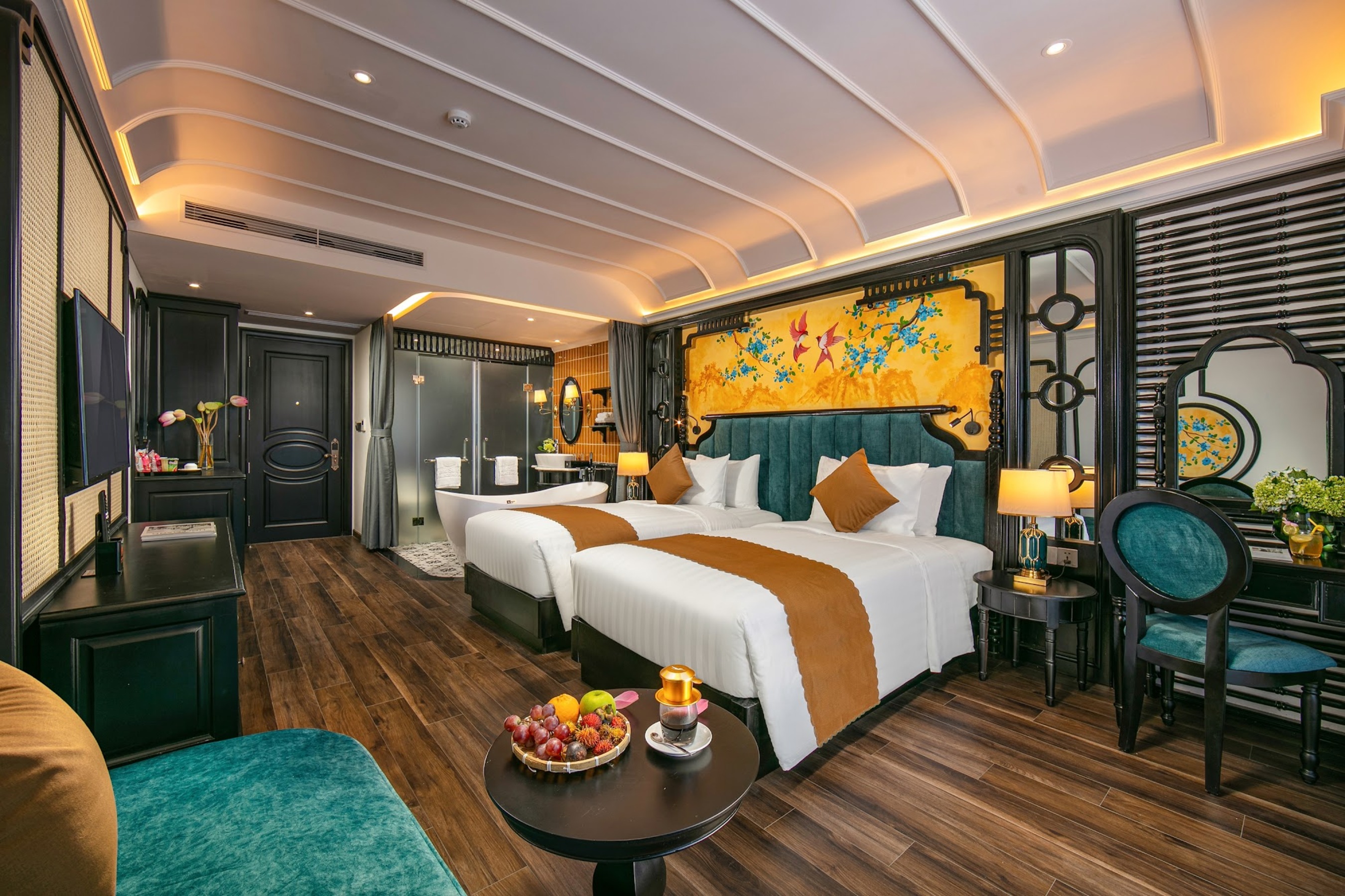 Deluxe, Twin Beds, City View, Balcony