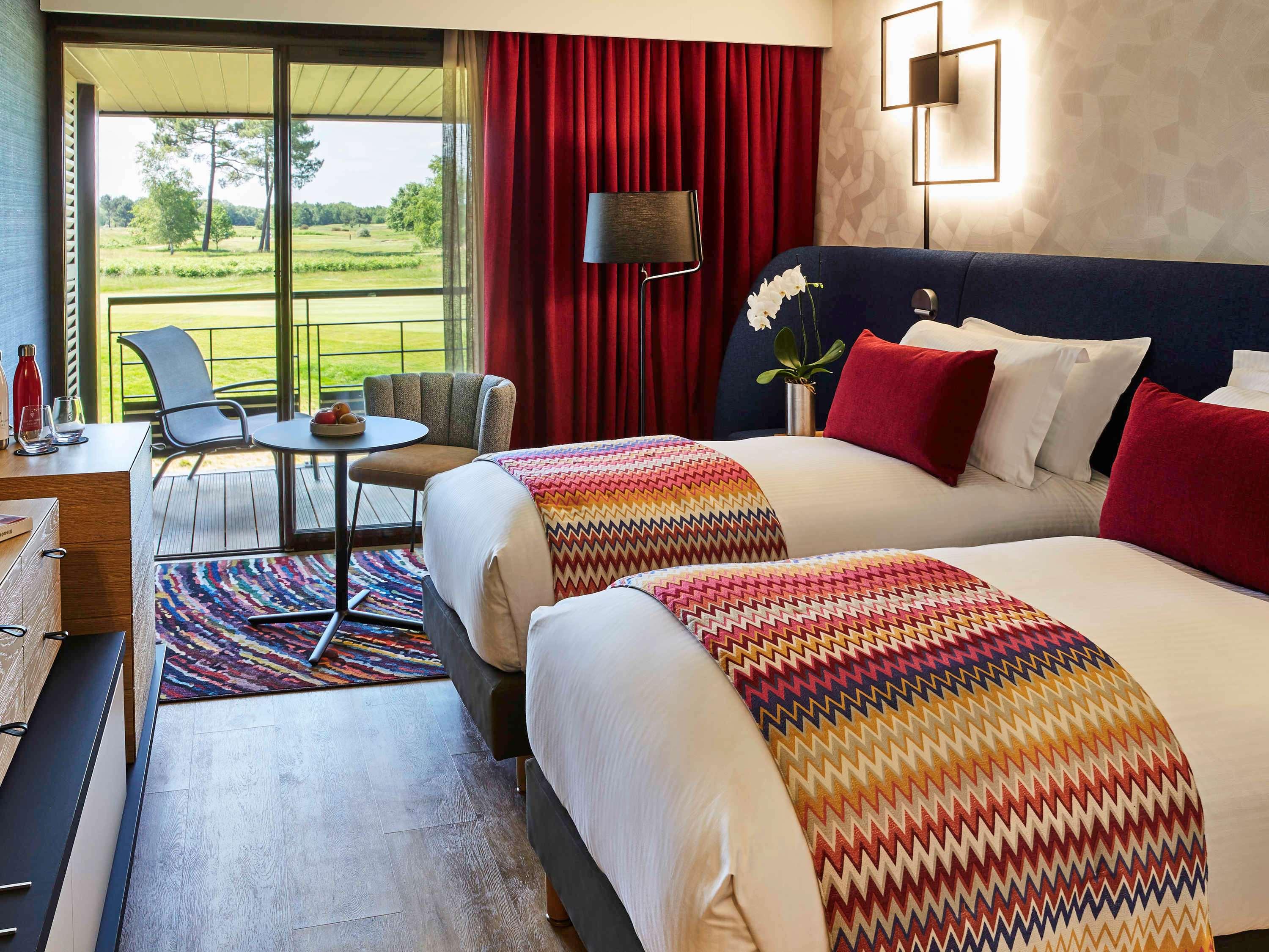 Deluxe, Twin Beds, Golf Course View, Ground Floor